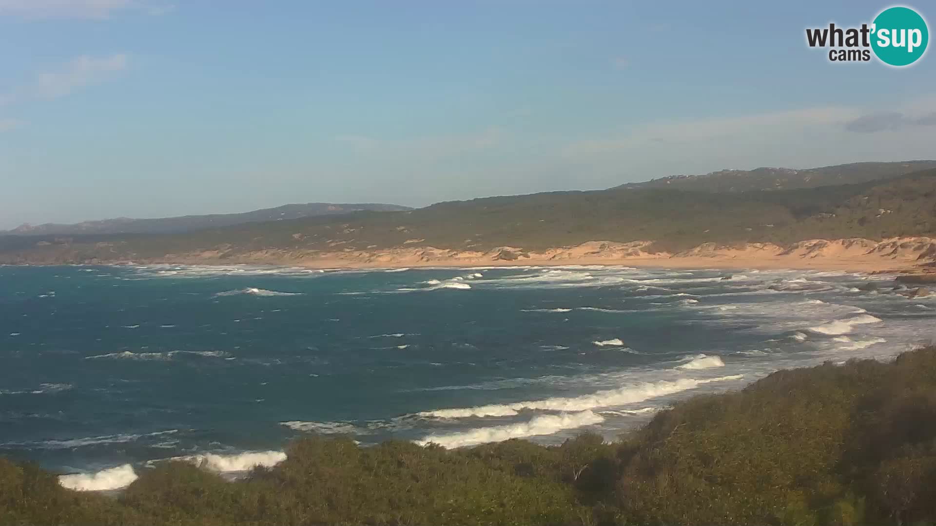 Spiaggia Naracu Nieddu Live webcam – Aglientu – Sardegna