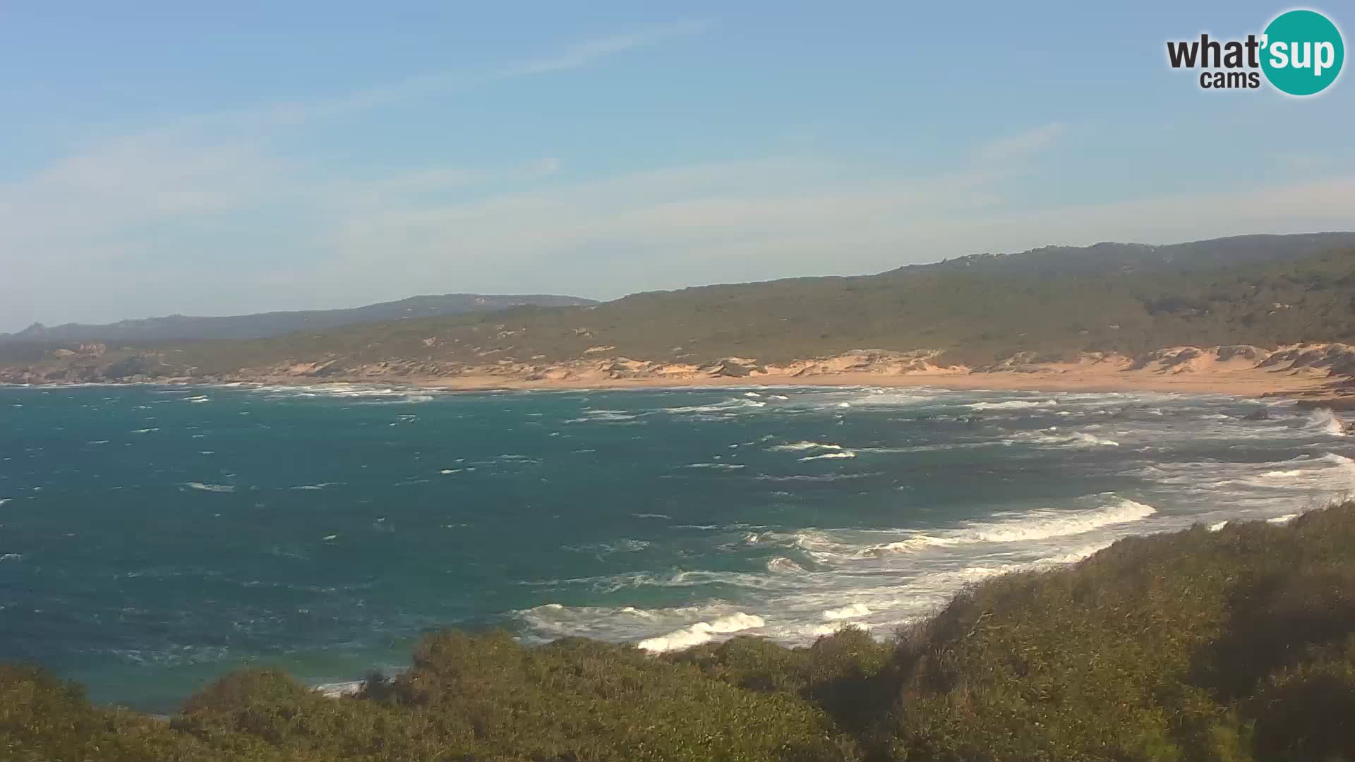 Spiaggia Naracu Nieddu Live webcam – Aglientu – Sardegna