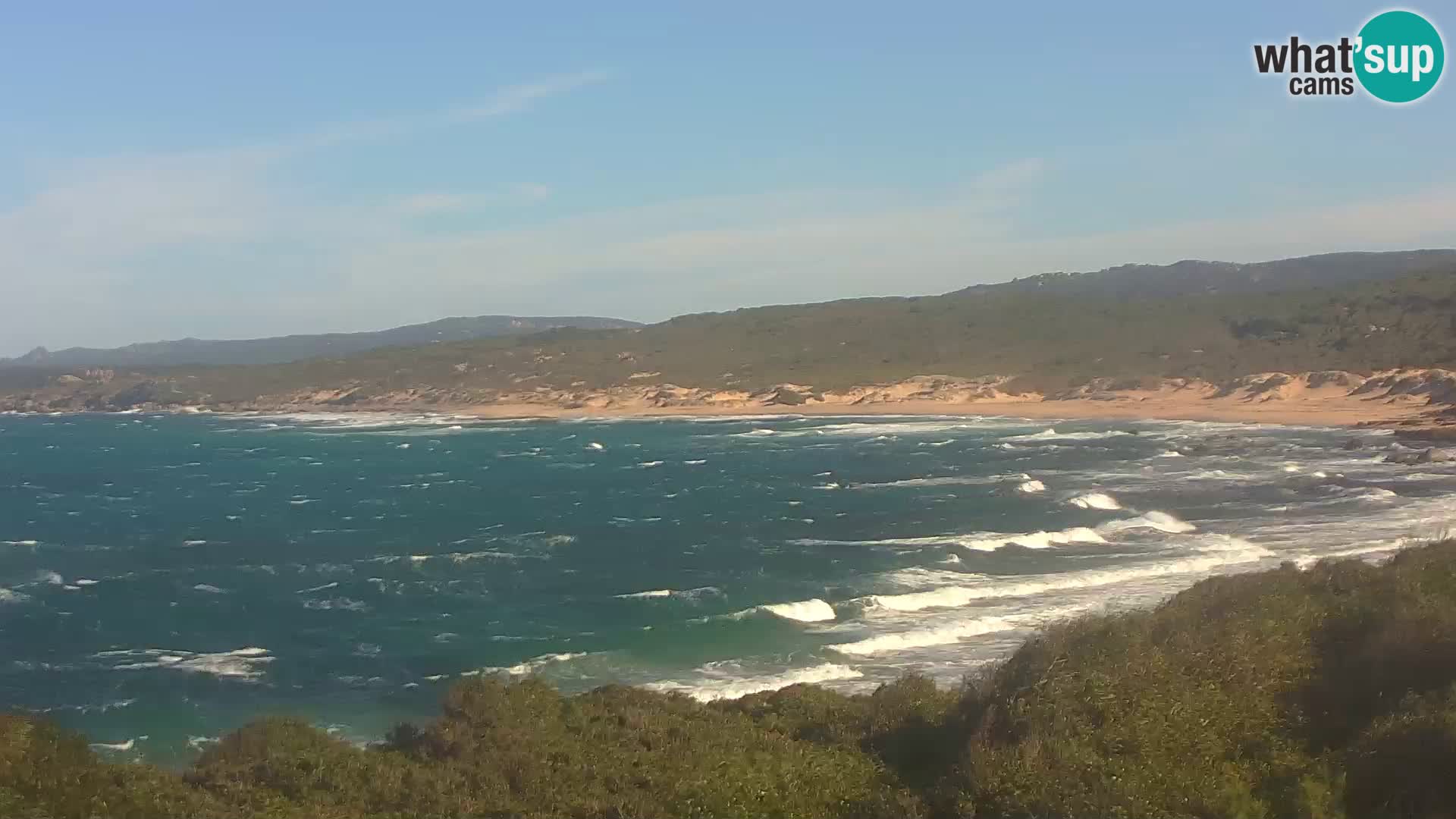 Webcam en direct de Naracu Nieddu Beach – Aglientu – Sardaigne