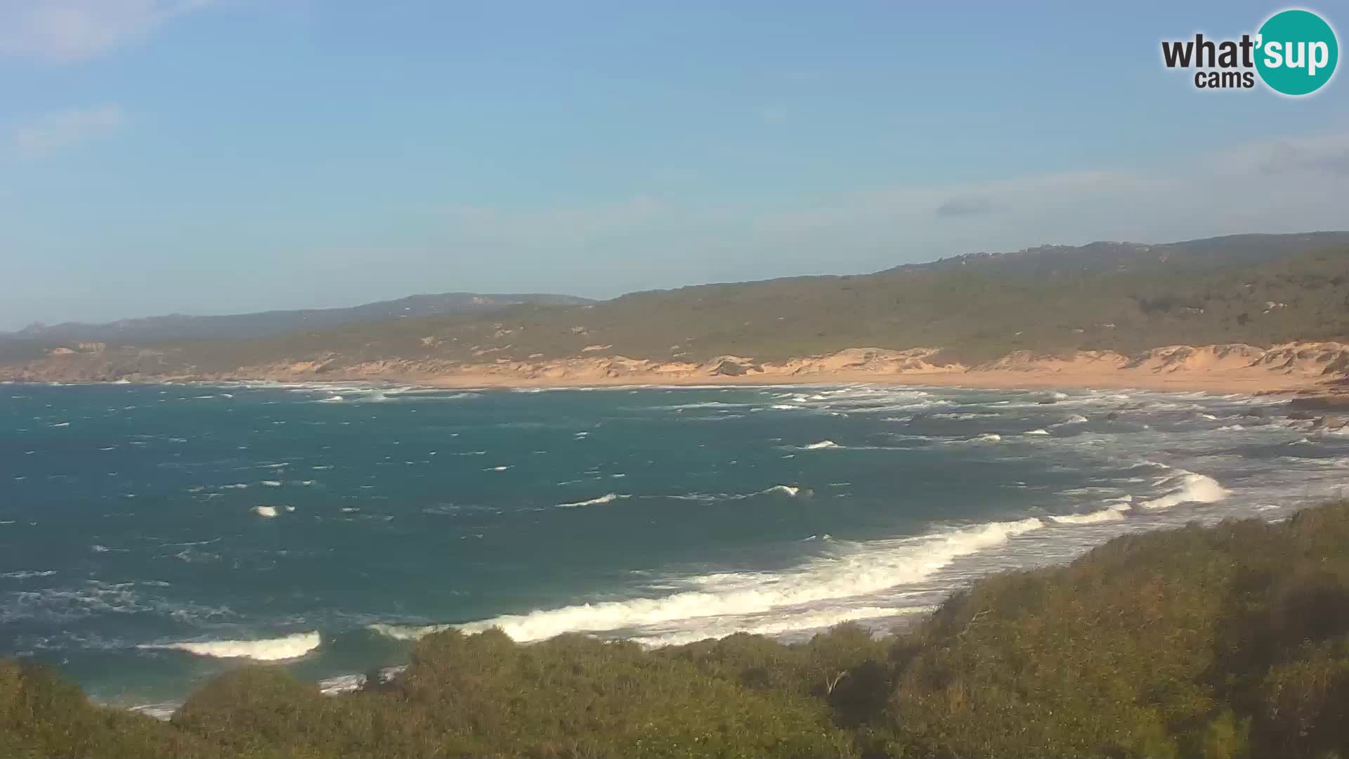 Naracu Nieddu Beach Live webcam – Aglientu – Sardinia