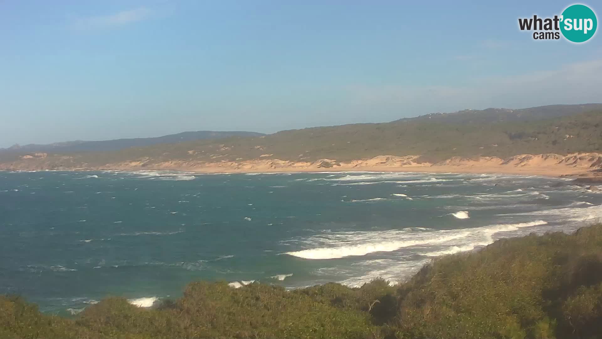 Naracu Nieddu Beach Live webcam – Aglientu – Sardinia