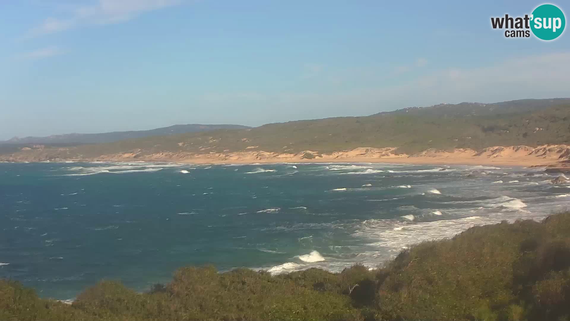 Naracu Nieddu Beach Live webcam – Aglientu – Sardinia