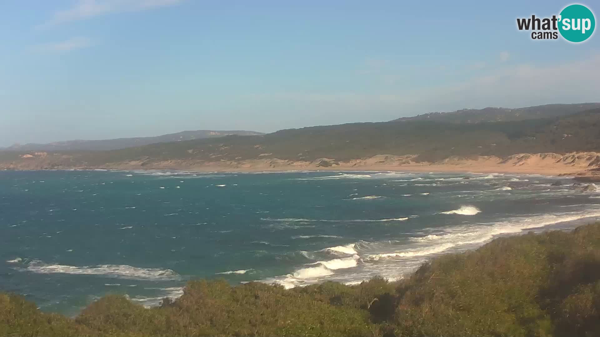 Naracu Nieddu Beach Live webcam – Aglientu – Sardinia