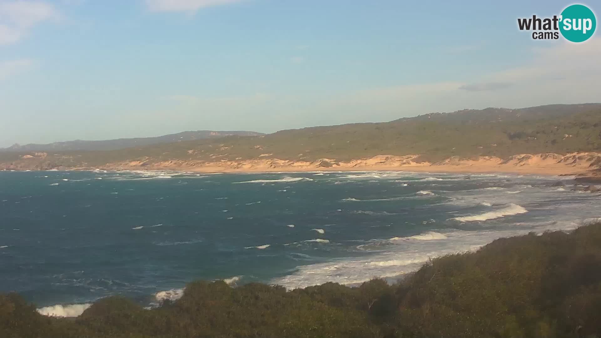 Naracu Nieddu Beach Live webcam – Aglientu – Sardinia