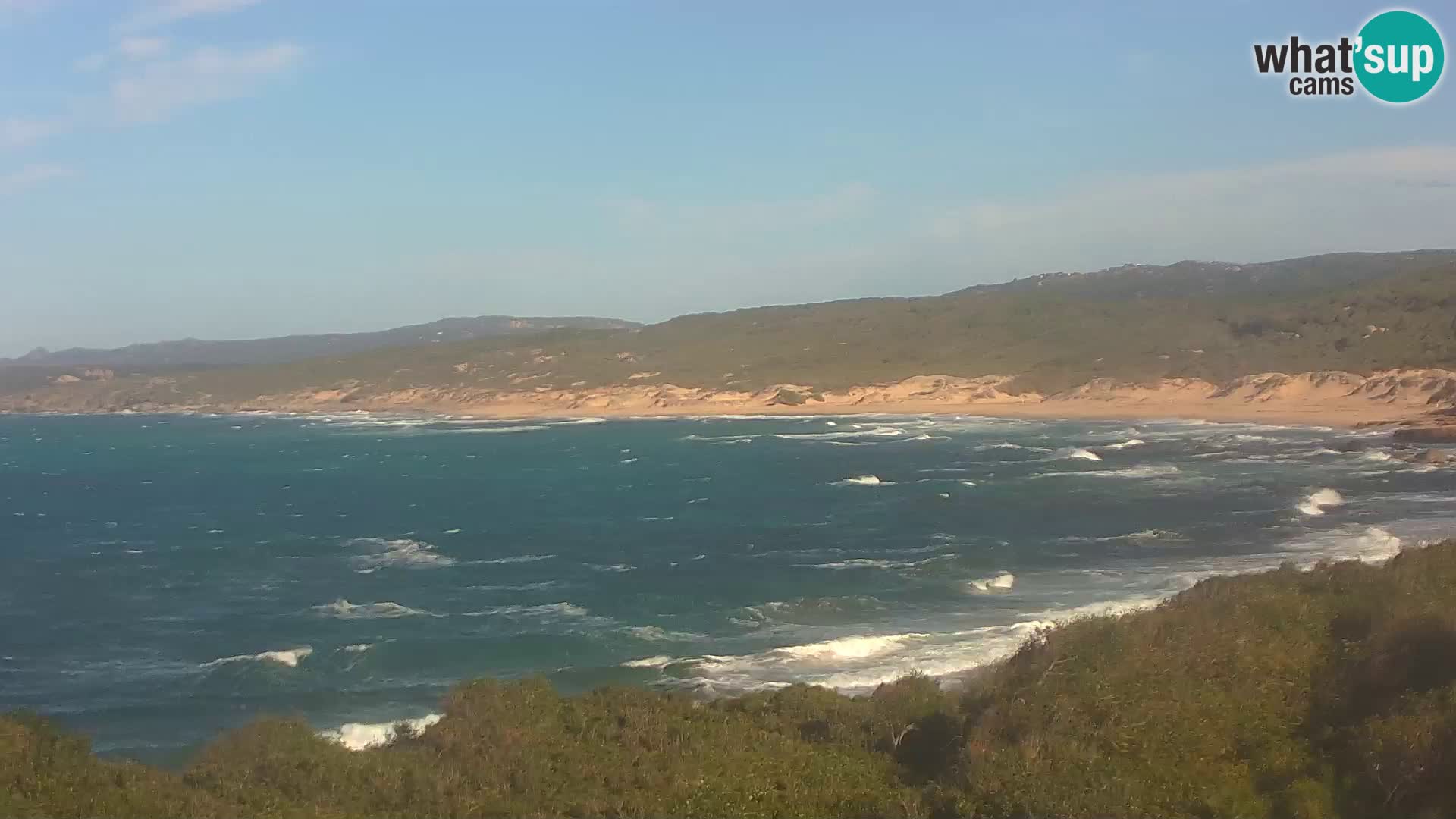 Naracu Nieddu Beach Live webcam – Aglientu – Sardinia