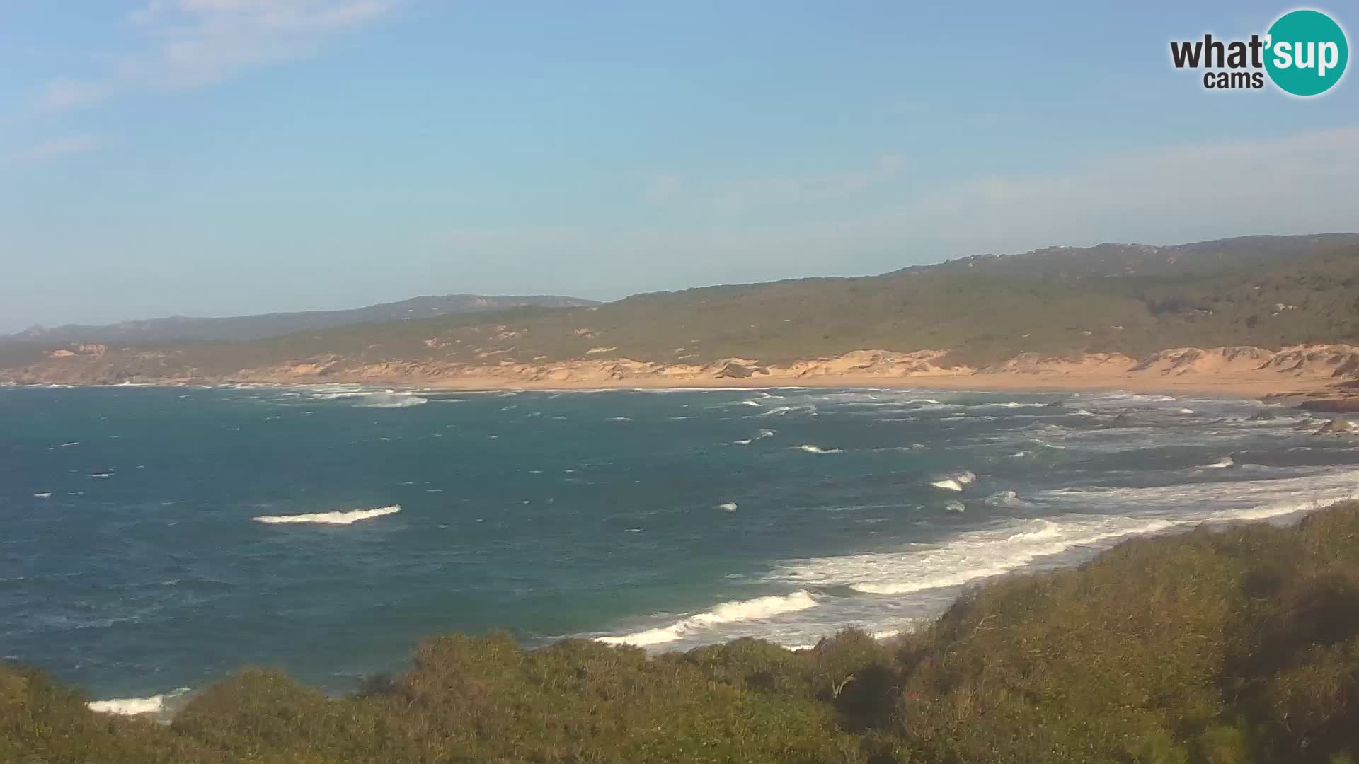 Naracu Nieddu Beach Live webcam – Aglientu – Sardinia