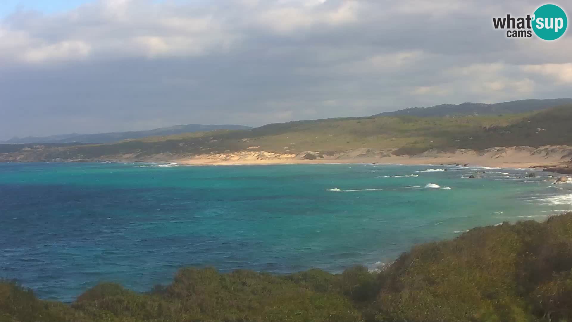 Naracu Nieddu Beach Live webcam – Aglientu – Sardinia