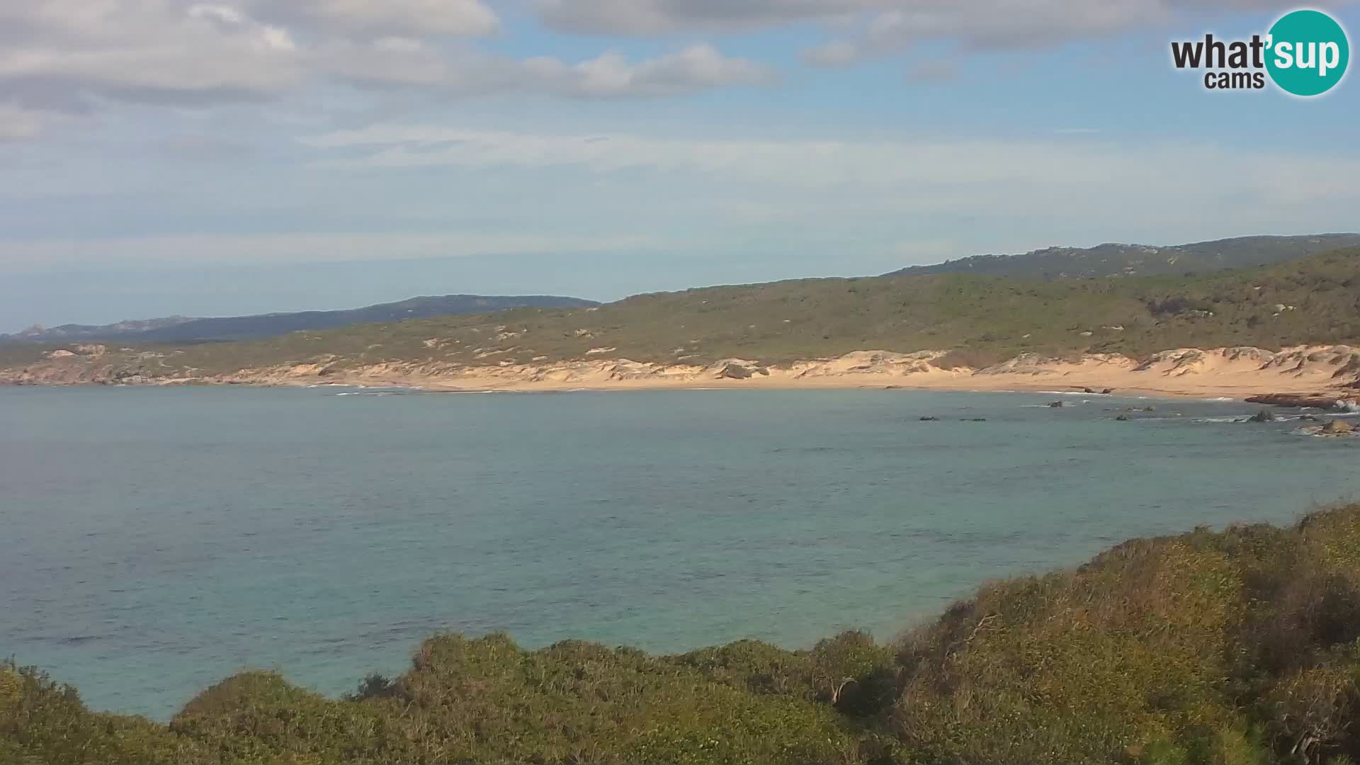 Naracu Nieddu Beach Live webcam – Aglientu – Sardinia