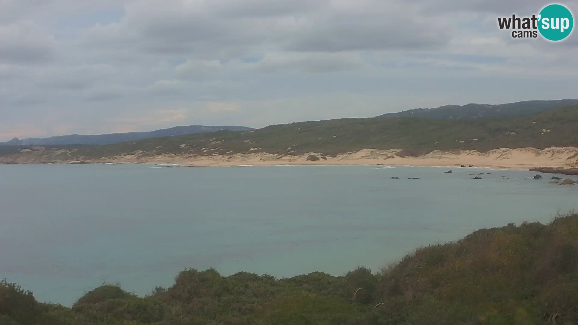 Naracu Nieddu Beach Live webcam – Aglientu – Sardinia