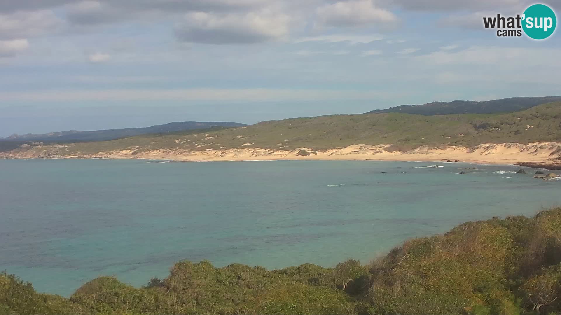 Naracu Nieddu Beach Live webcam – Aglientu – Sardinia