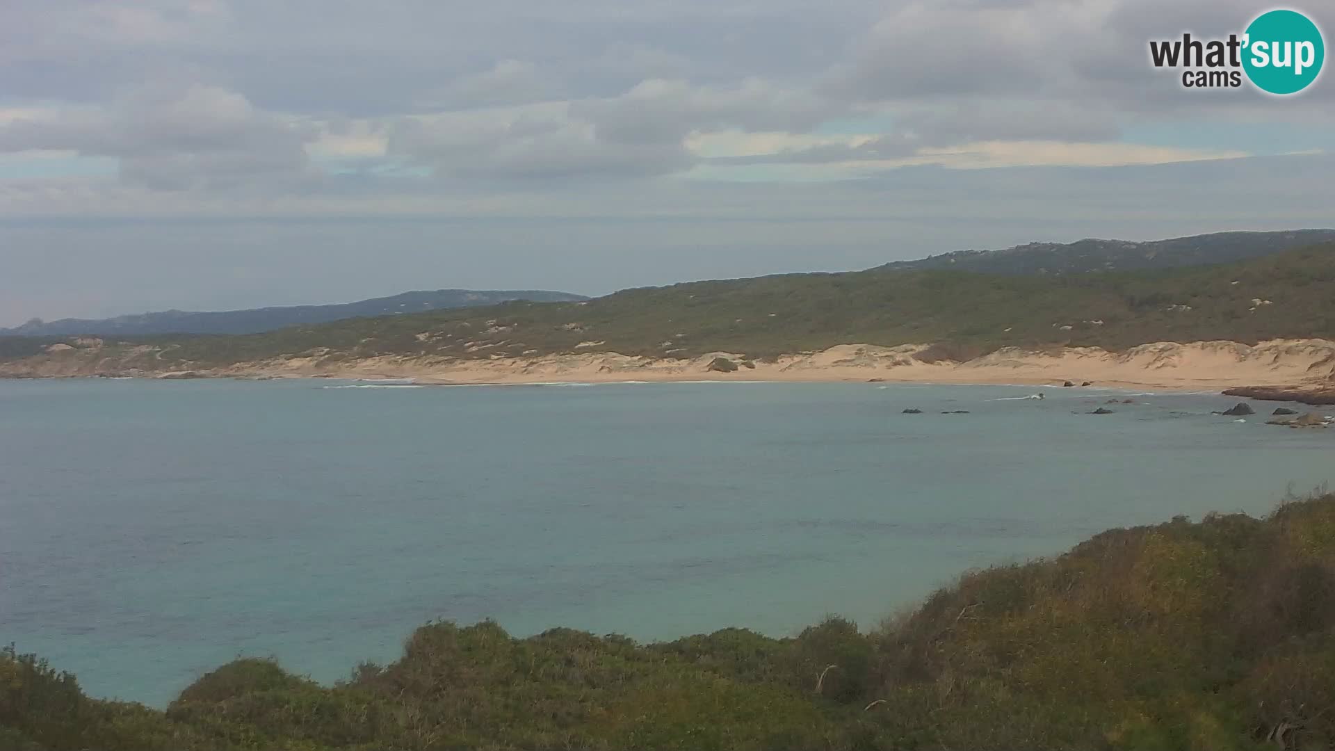 Naracu Nieddu Beach Live webcam – Aglientu – Sardinia