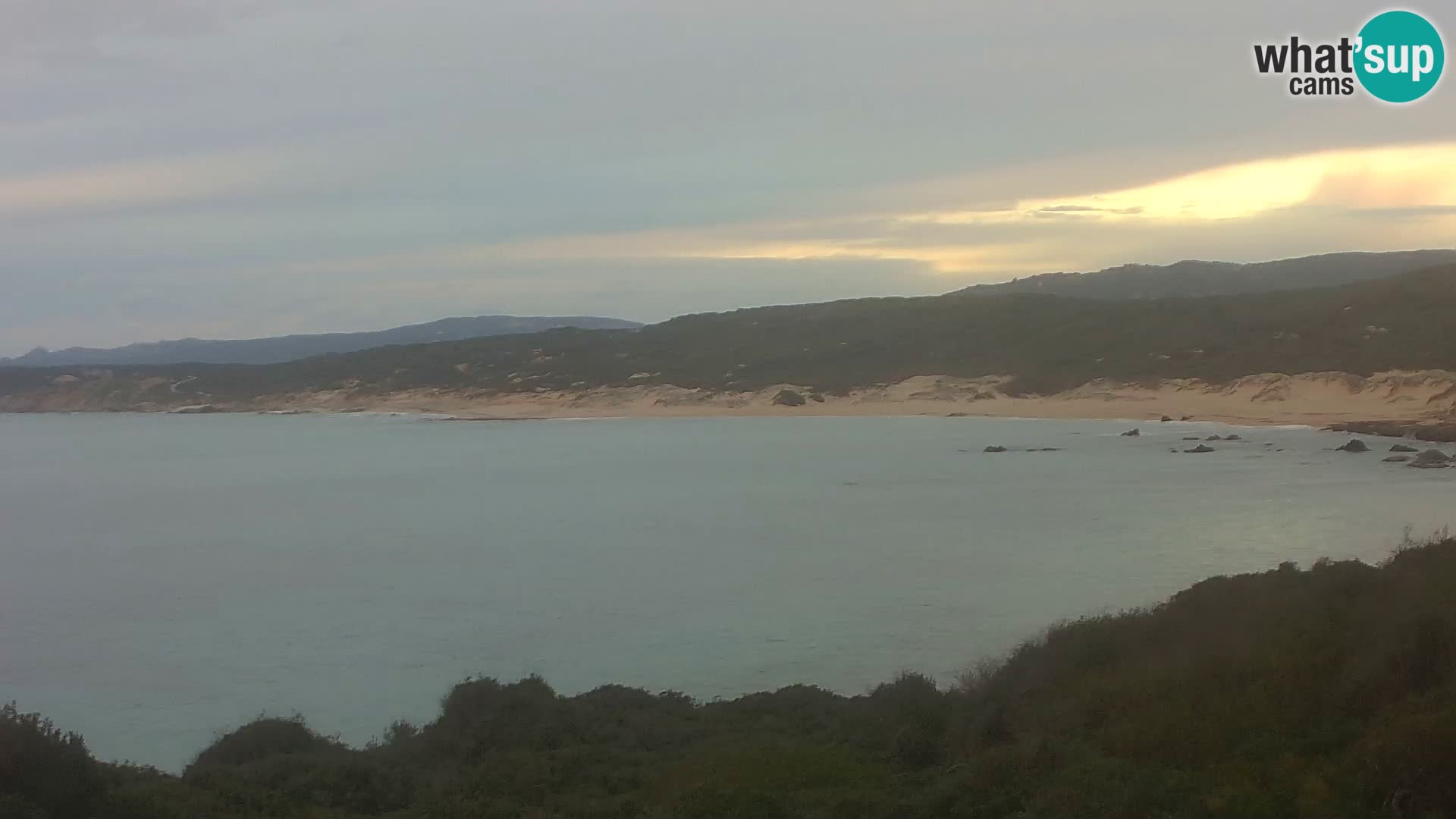 Naracu Nieddu Beach Live webcam – Aglientu – Sardinia