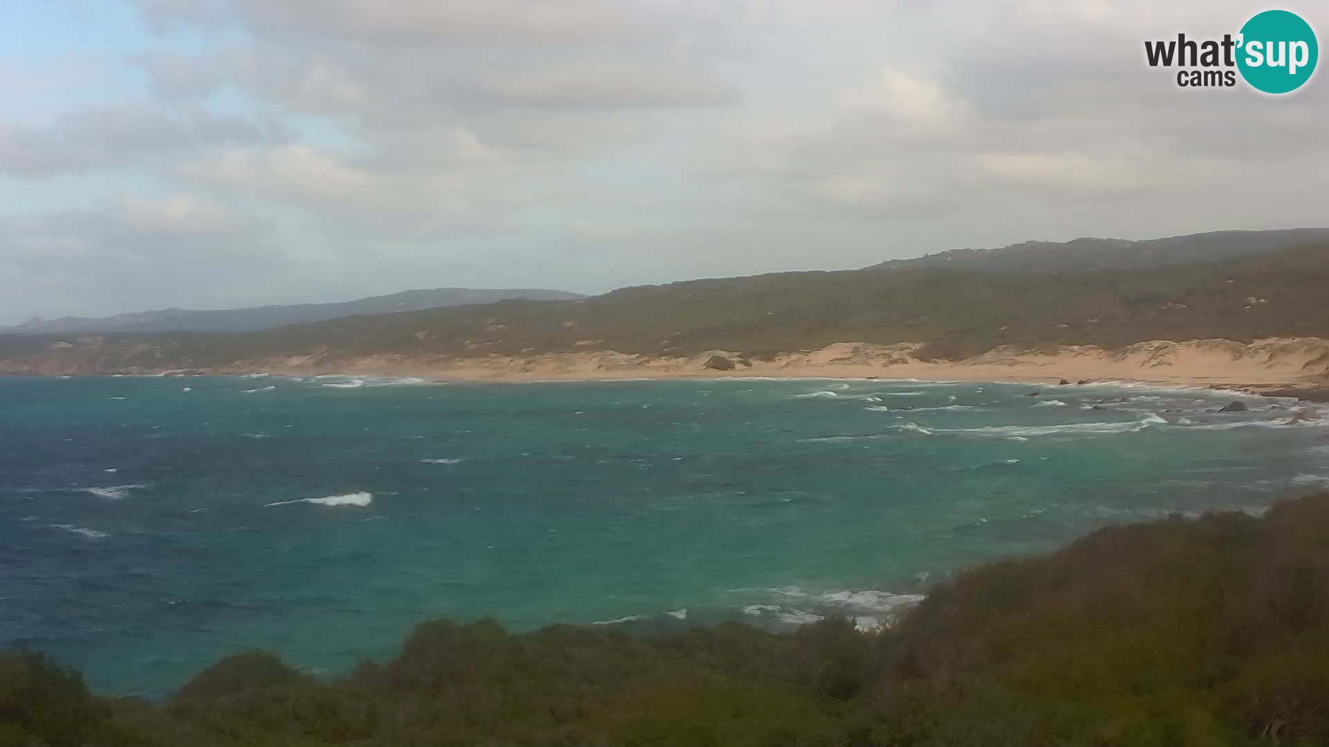 Webcam en vivo de Naracu Nieddu Beach – Aglientu – Cerdeña