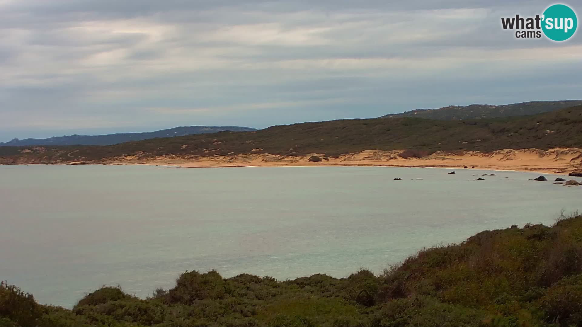 Webcam en direct de Naracu Nieddu Beach – Aglientu – Sardaigne