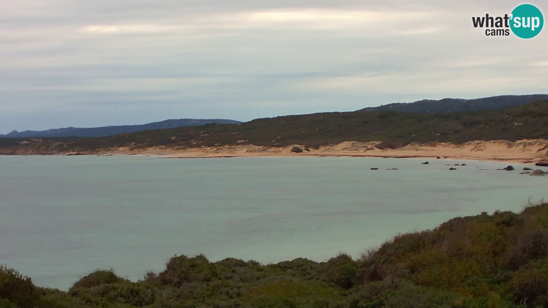 Webcam en vivo de Naracu Nieddu Beach – Aglientu – Cerdeña