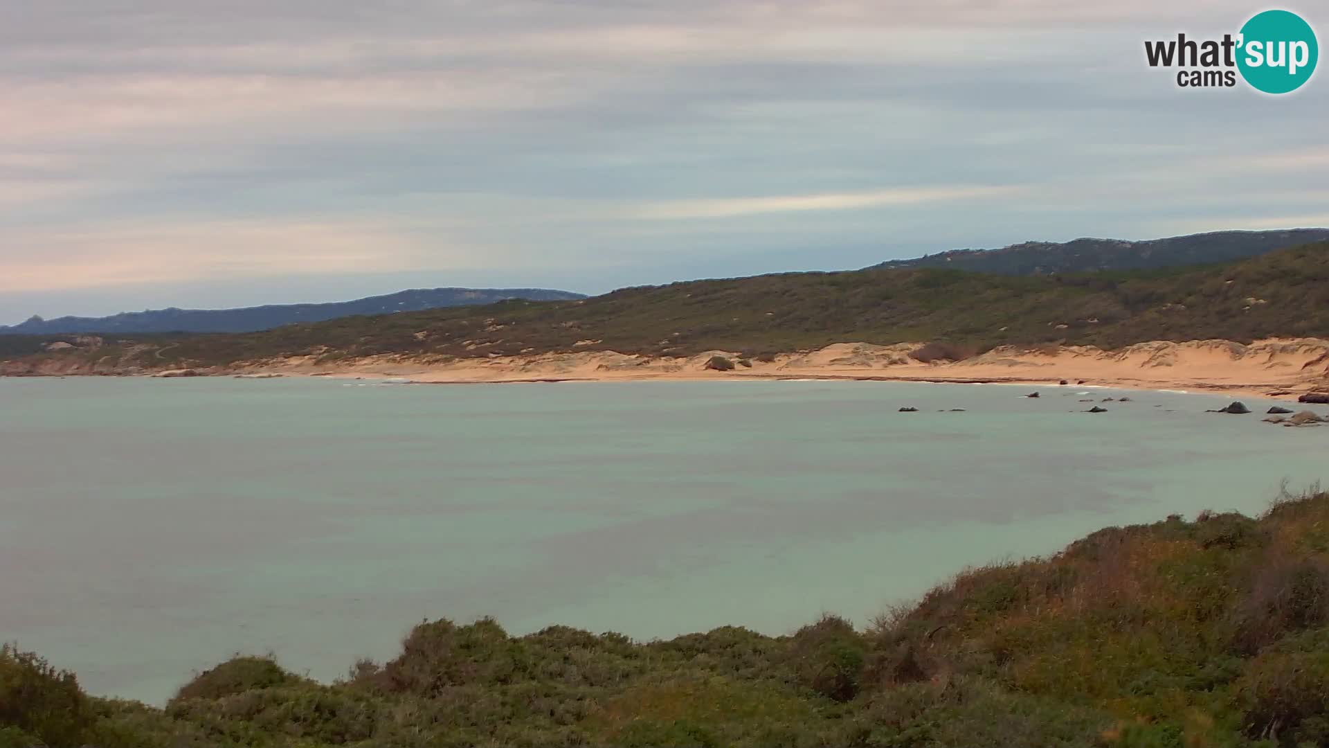 Spiaggia Naracu Nieddu Live webcam – Aglientu – Sardegna