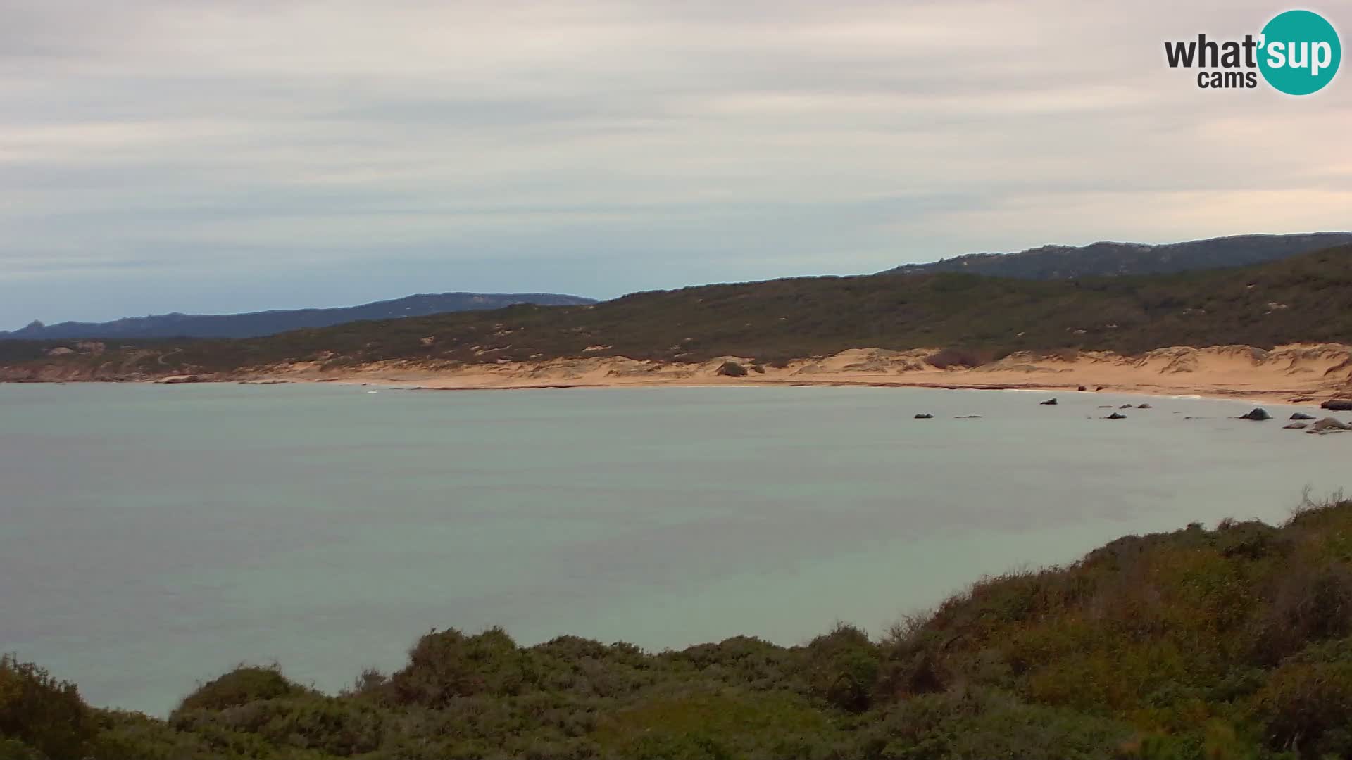 Naracu Nieddu Beach Live webcam – Aglientu – Sardinia