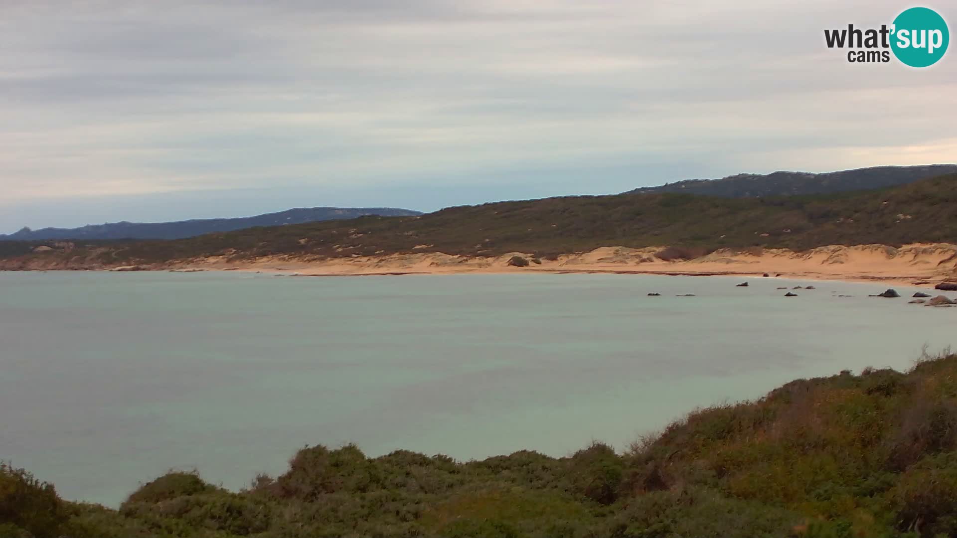 Naracu Nieddu Strand Live Webcam – Aglientu – Sardinien