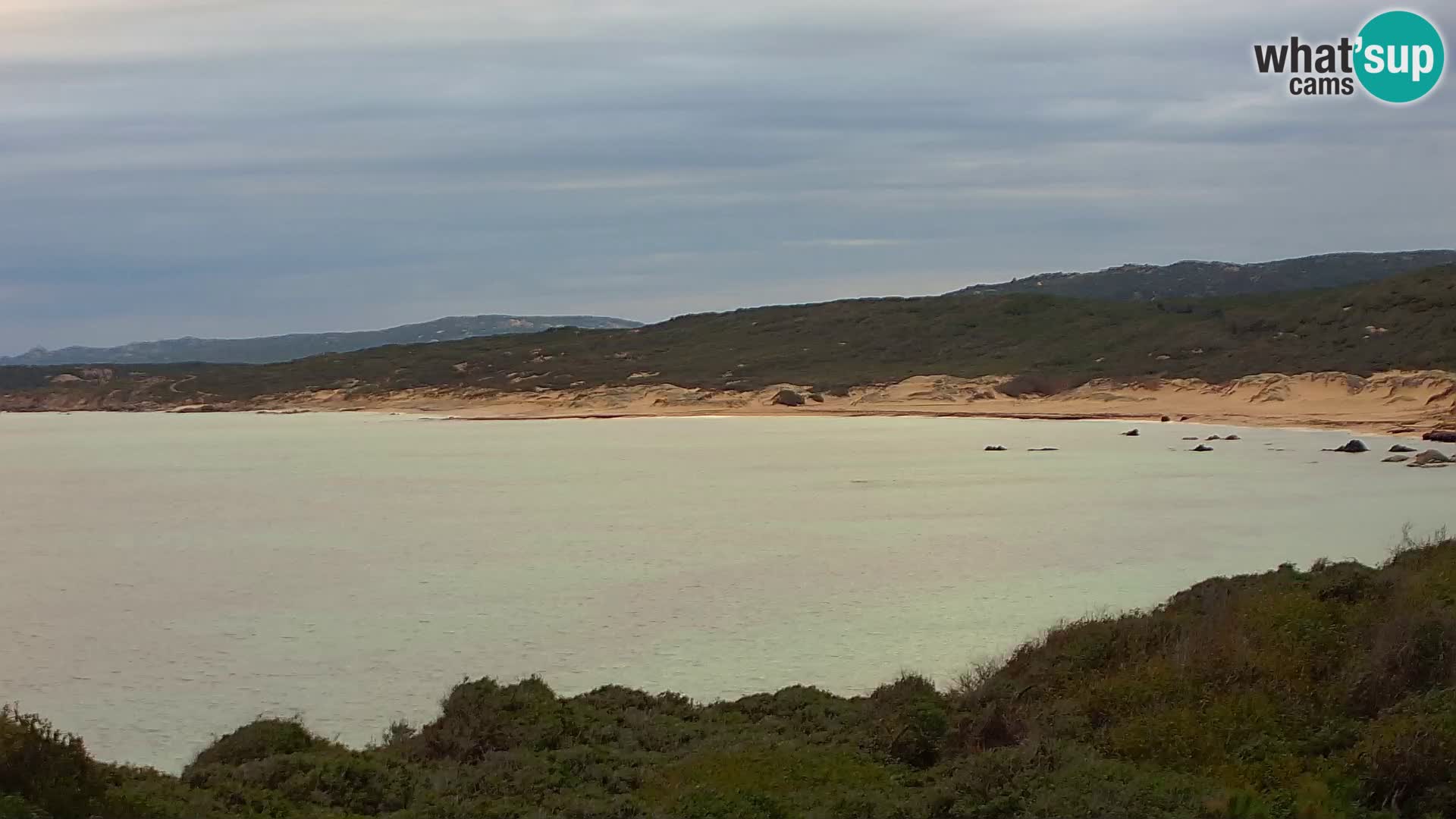 Webcam en vivo de Naracu Nieddu Beach – Aglientu – Cerdeña