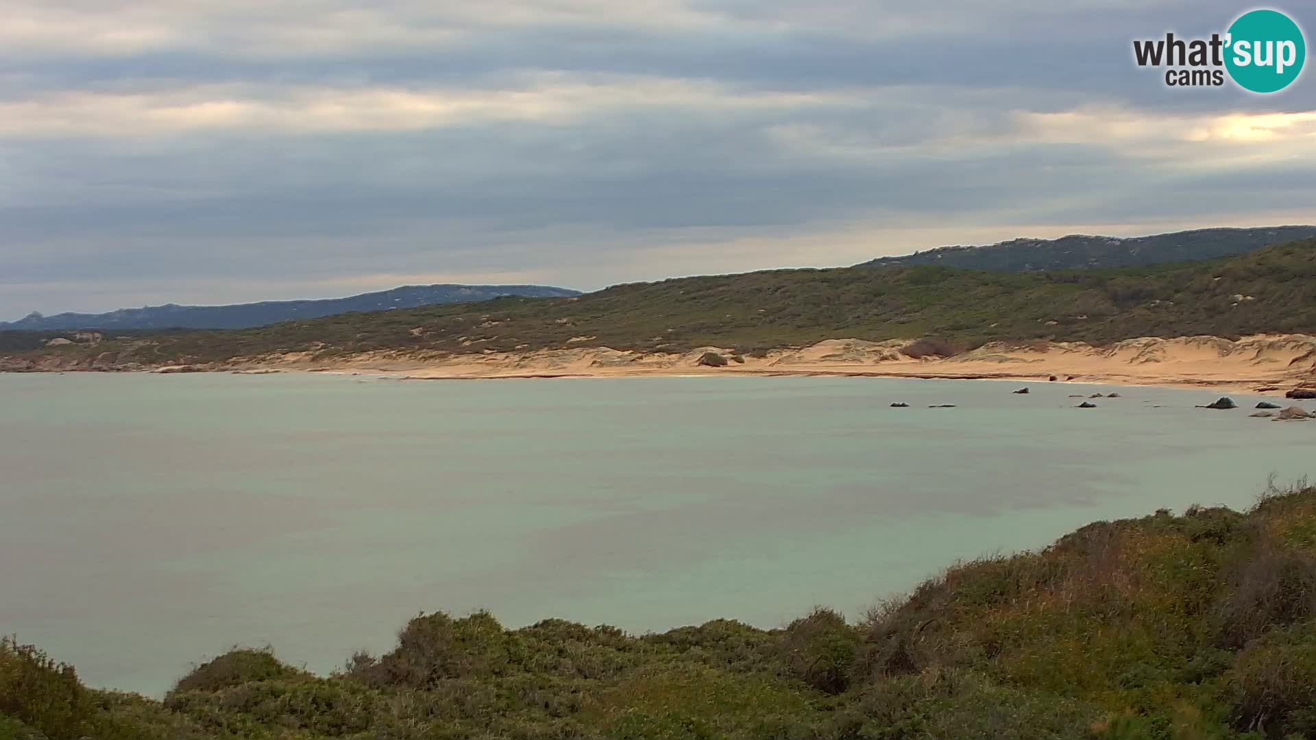 Spiaggia Naracu Nieddu Live webcam – Aglientu – Sardegna