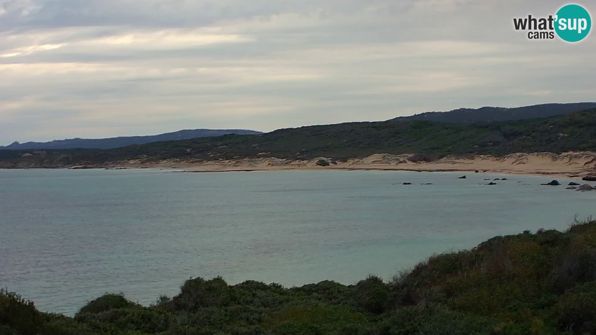 Naracu Nieddu Strand Live Webcam – Aglientu – Sardinien