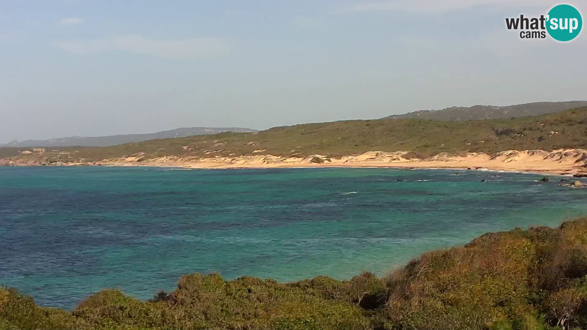 Spiaggia Naracu Nieddu Live webcam – Aglientu – Sardegna