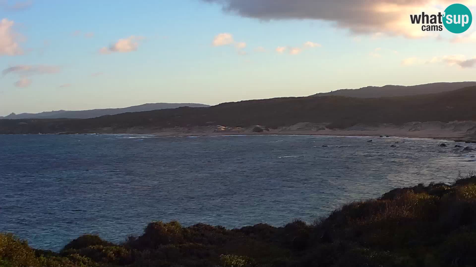 Webcam en direct de Naracu Nieddu Beach – Aglientu – Sardaigne