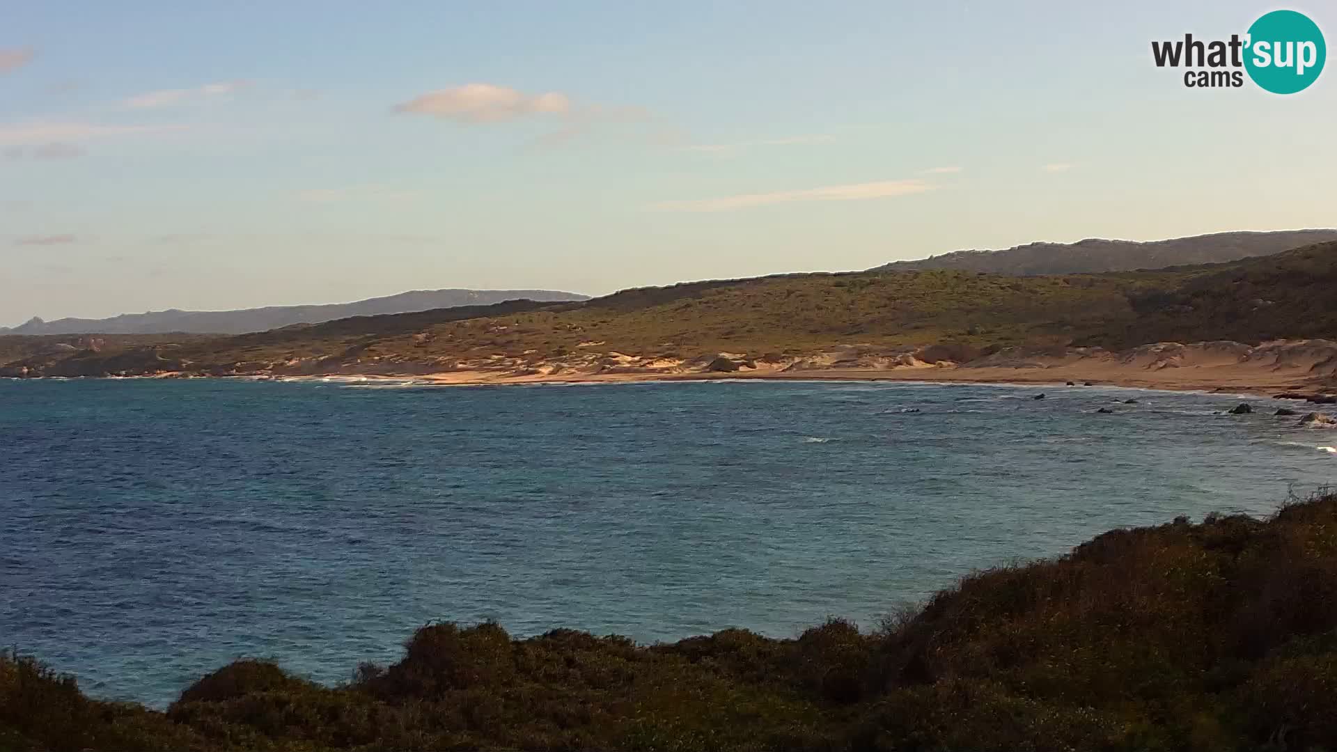 Naracu Nieddu Strand Live Webcam – Aglientu – Sardinien