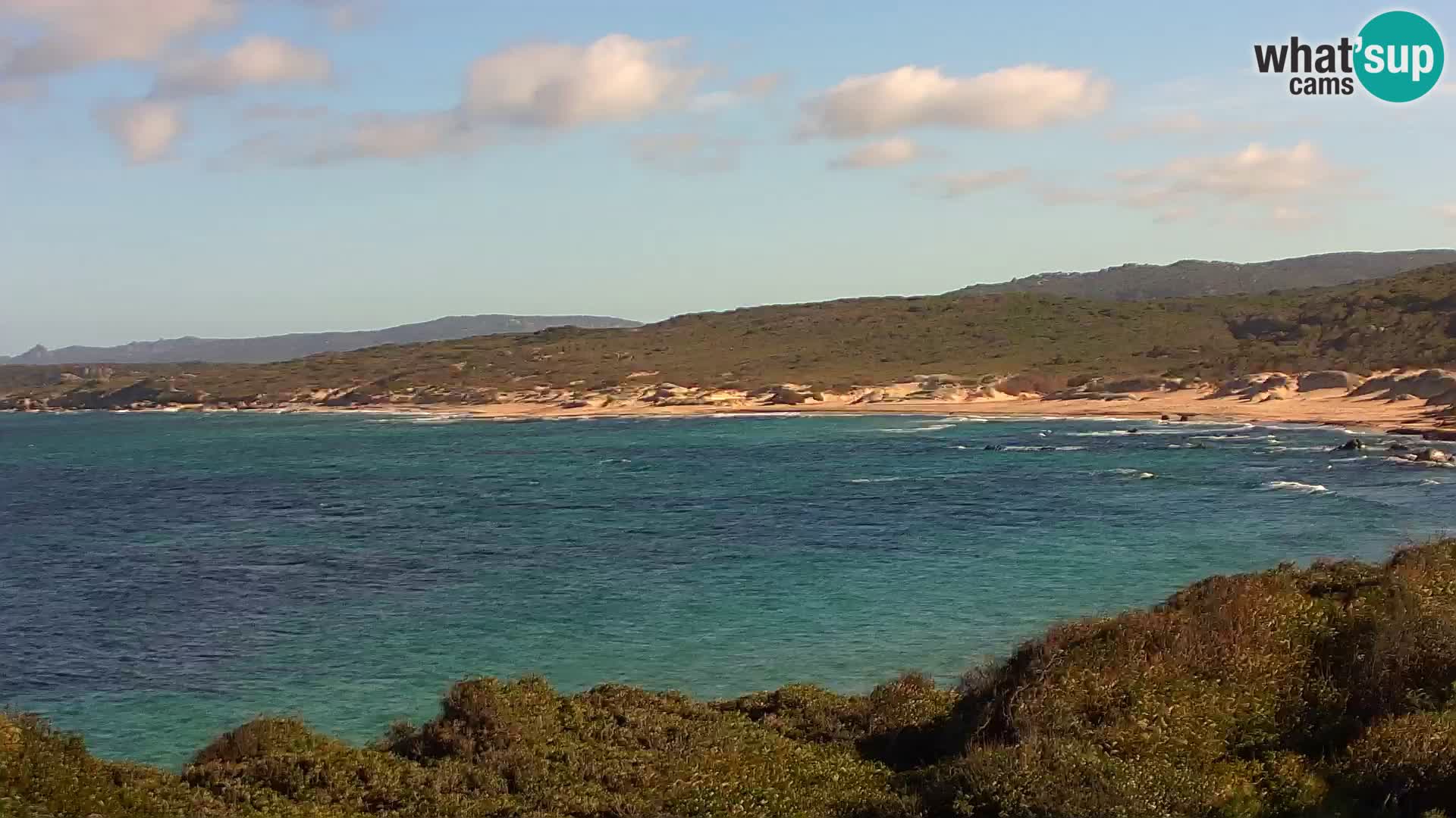 Webcam en direct de Naracu Nieddu Beach – Aglientu – Sardaigne