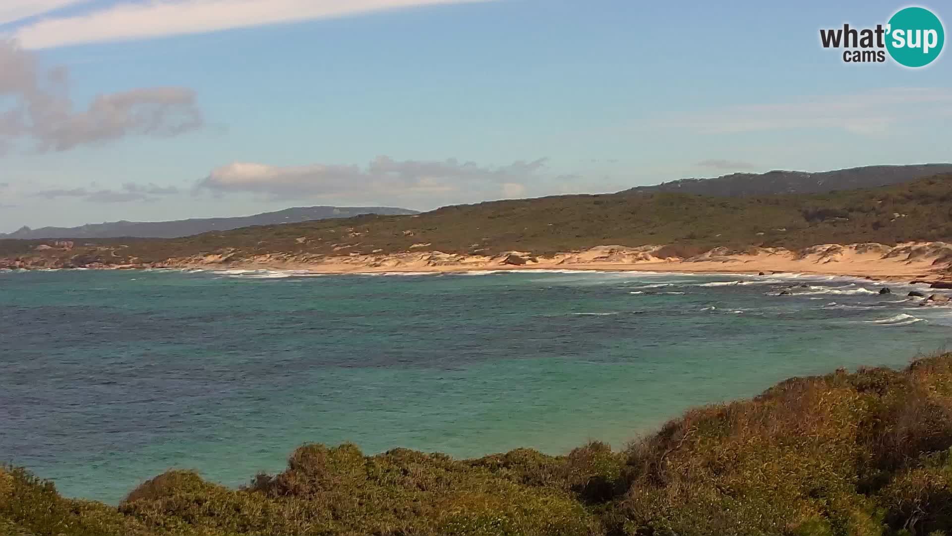 Naracu Nieddu Beach Live webcam – Aglientu – Sardinia