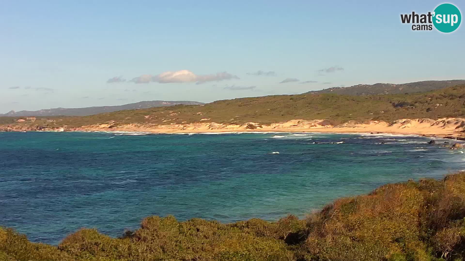 Naracu Nieddu Beach Live webcam – Aglientu – Sardinia