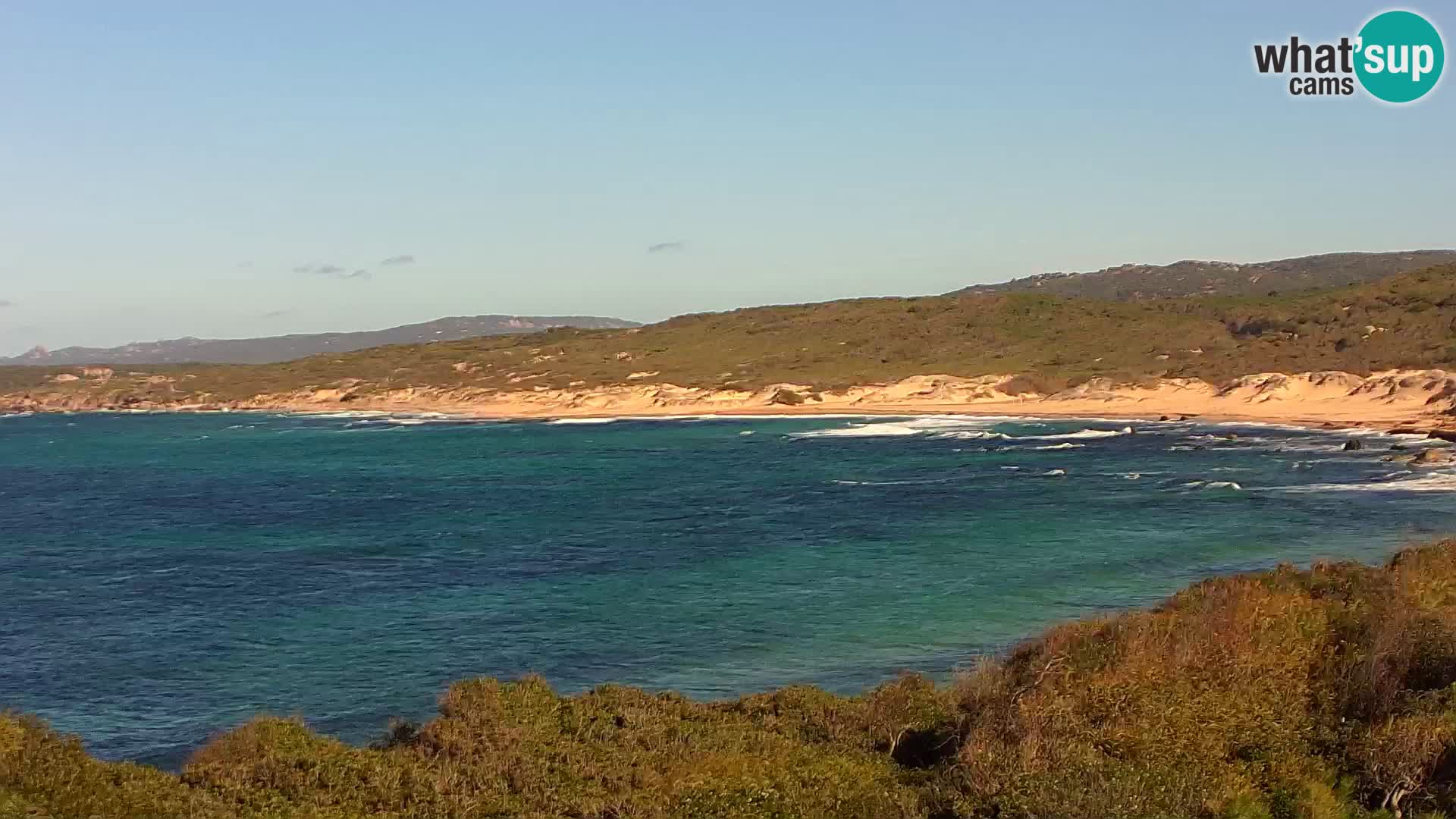 Webcam en direct de Naracu Nieddu Beach – Aglientu – Sardaigne