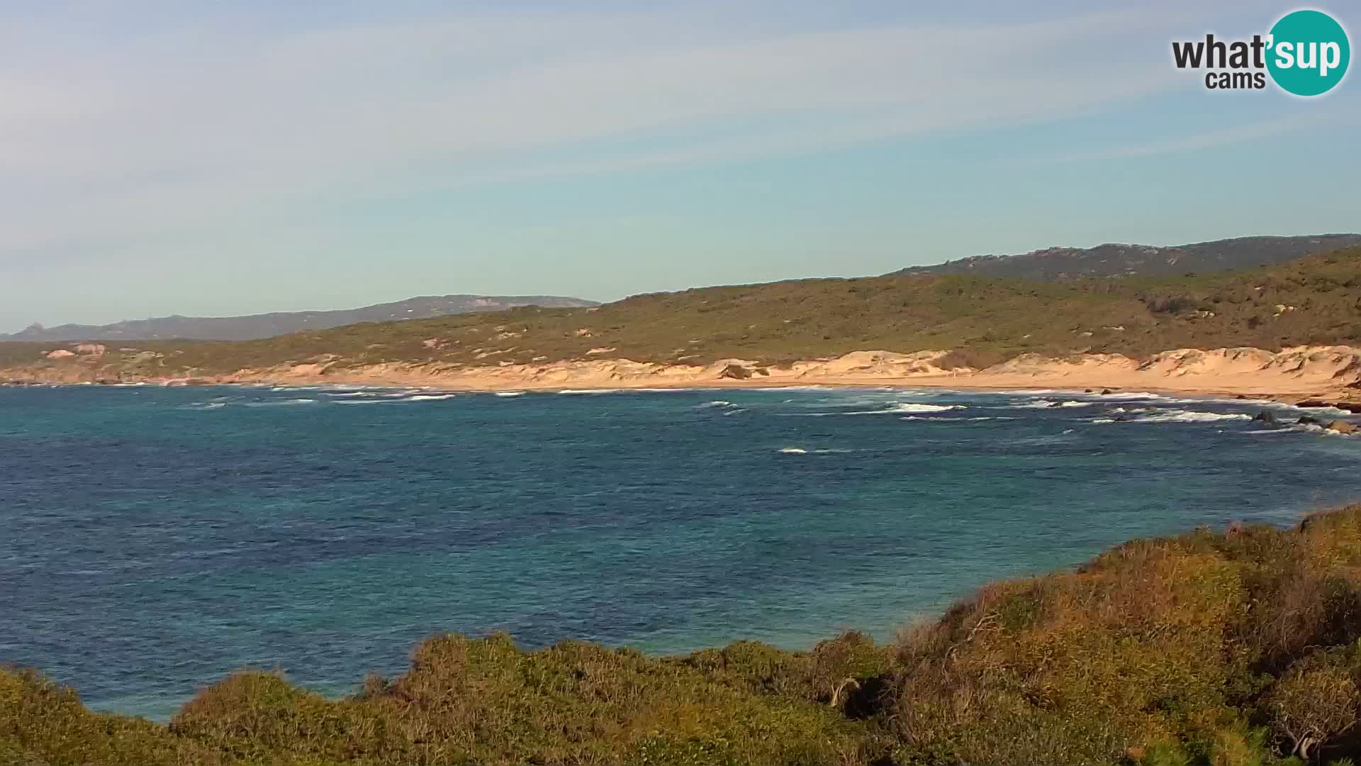 Naracu Nieddu Strand Live Webcam – Aglientu – Sardinien