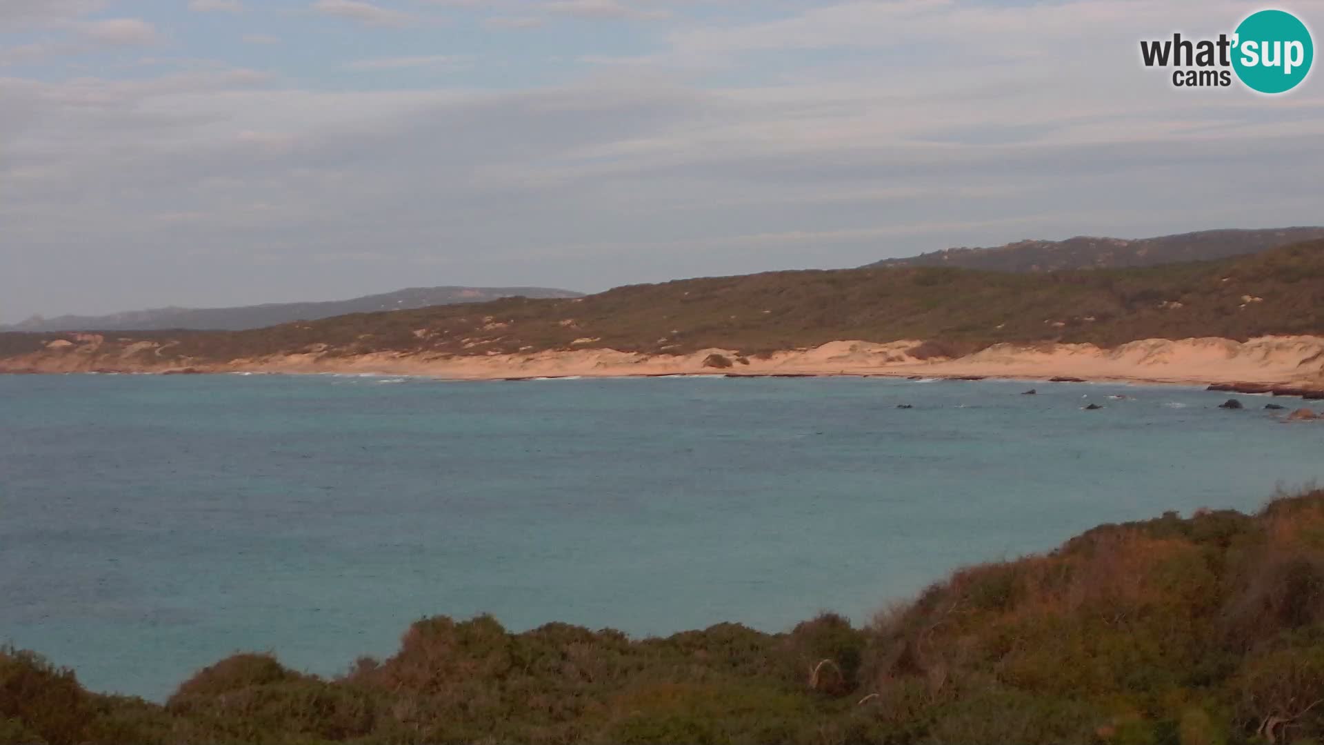 Naracu Nieddu Strand Live Webcam – Aglientu – Sardinien