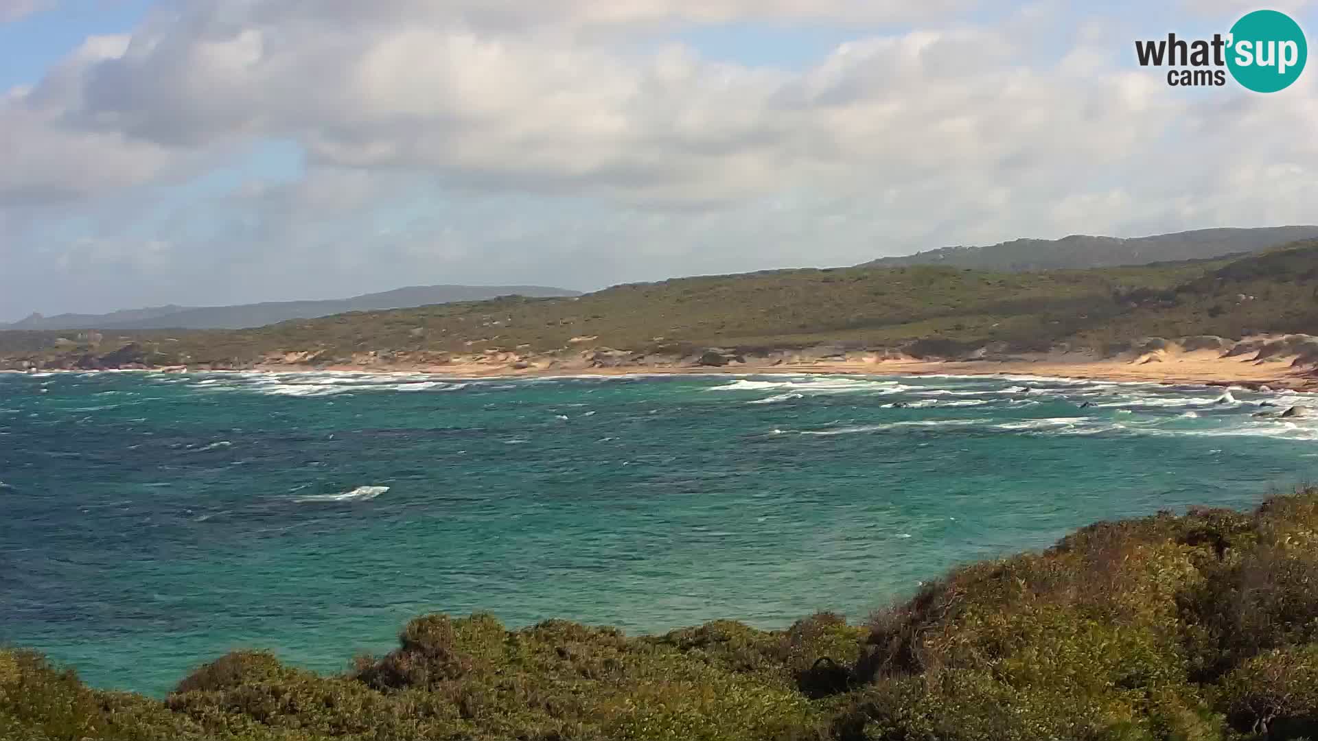 Webcam en vivo de Naracu Nieddu Beach – Aglientu – Cerdeña