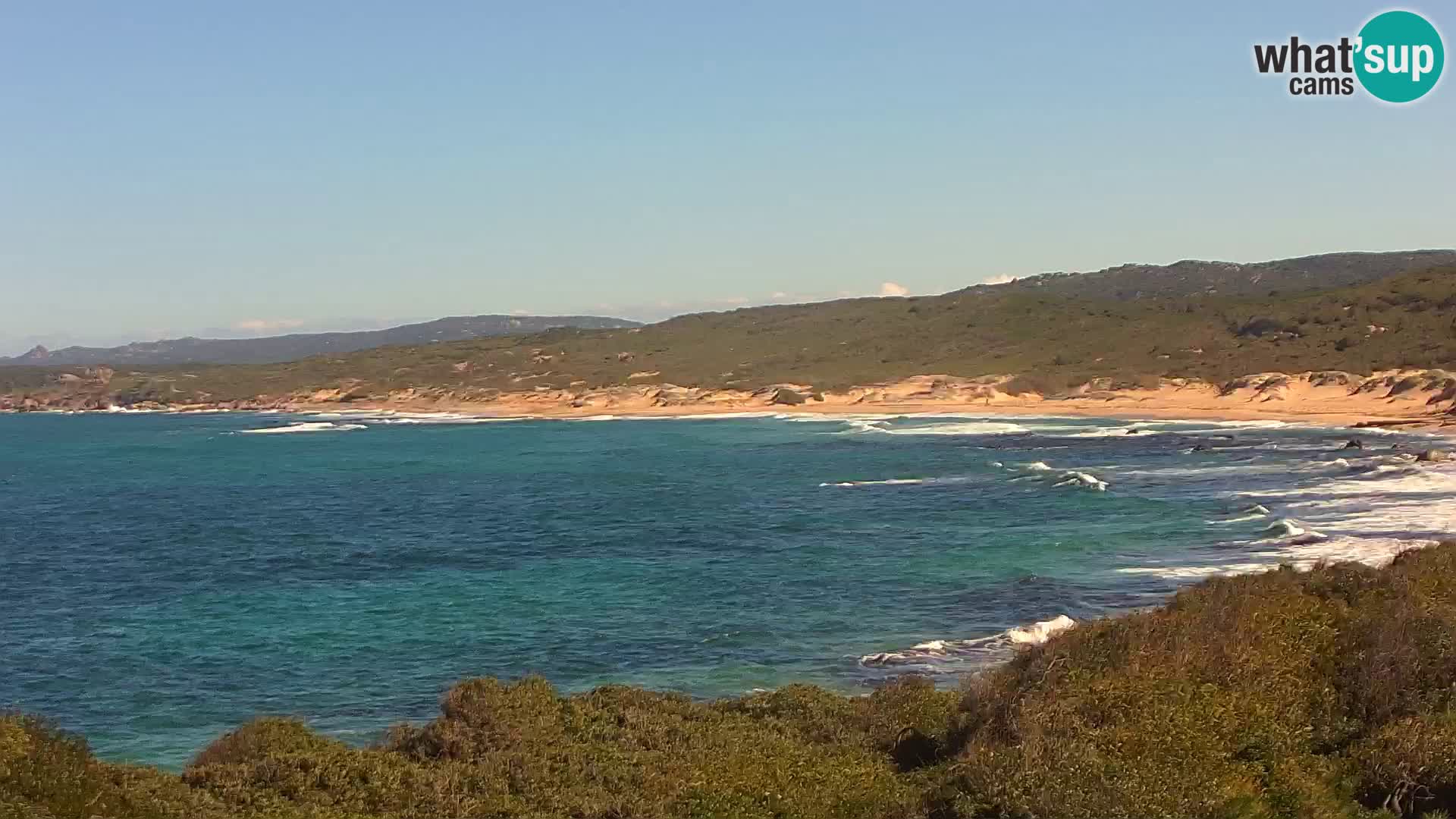 Naracu Nieddu Strand Live Webcam – Aglientu – Sardinien