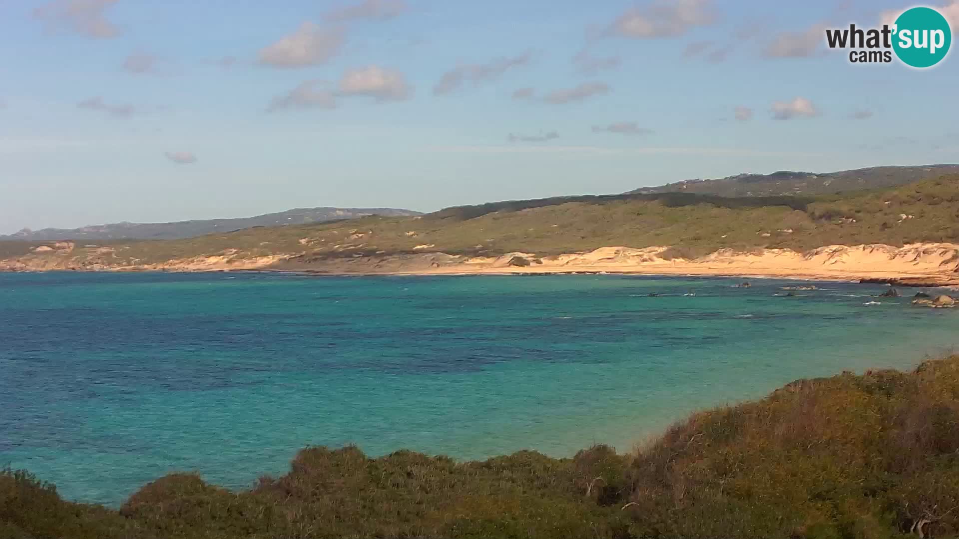 Naracu Nieddu Beach Live webcam – Aglientu – Sardinia