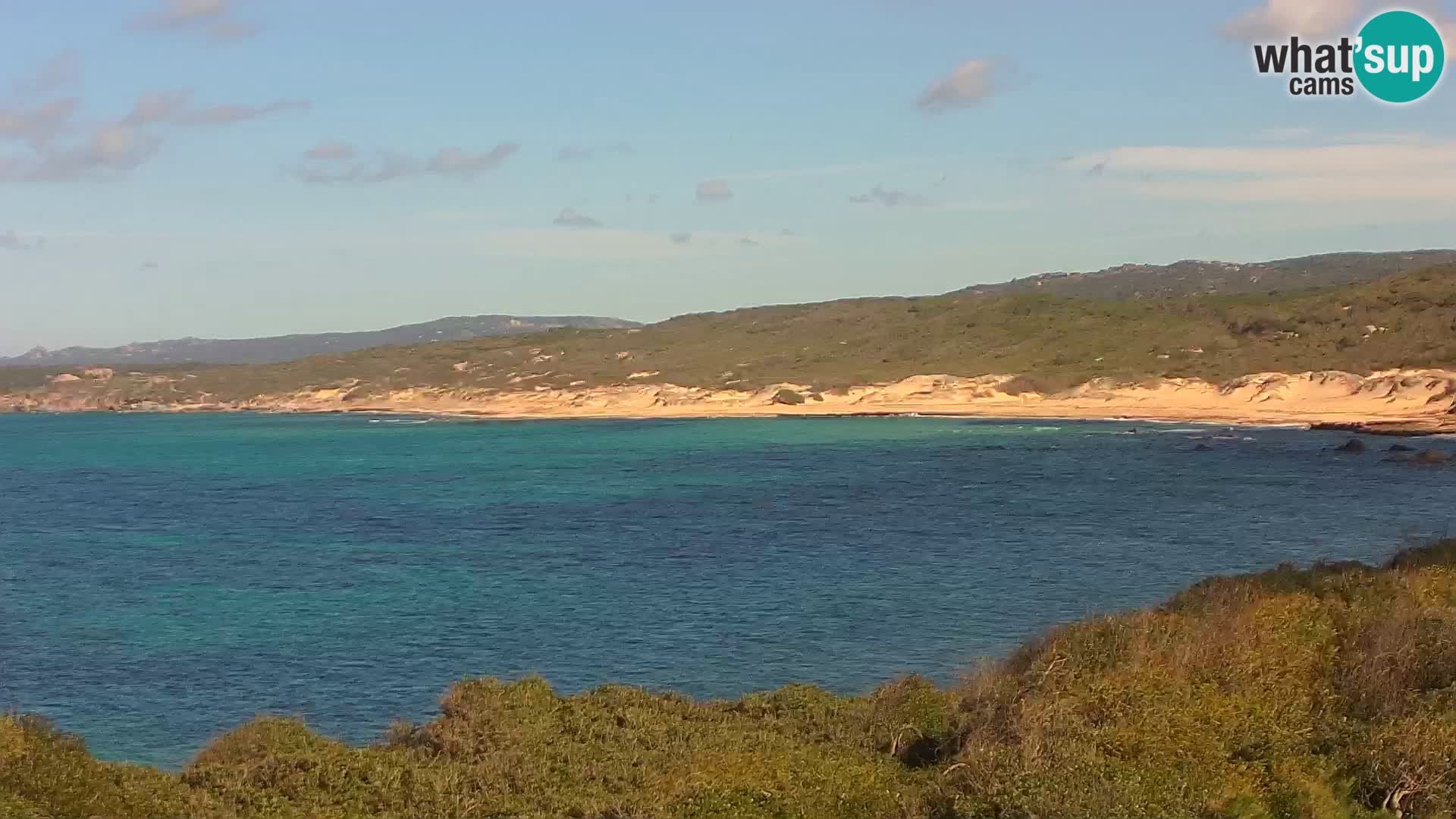 Webcam en direct de Naracu Nieddu Beach – Aglientu – Sardaigne