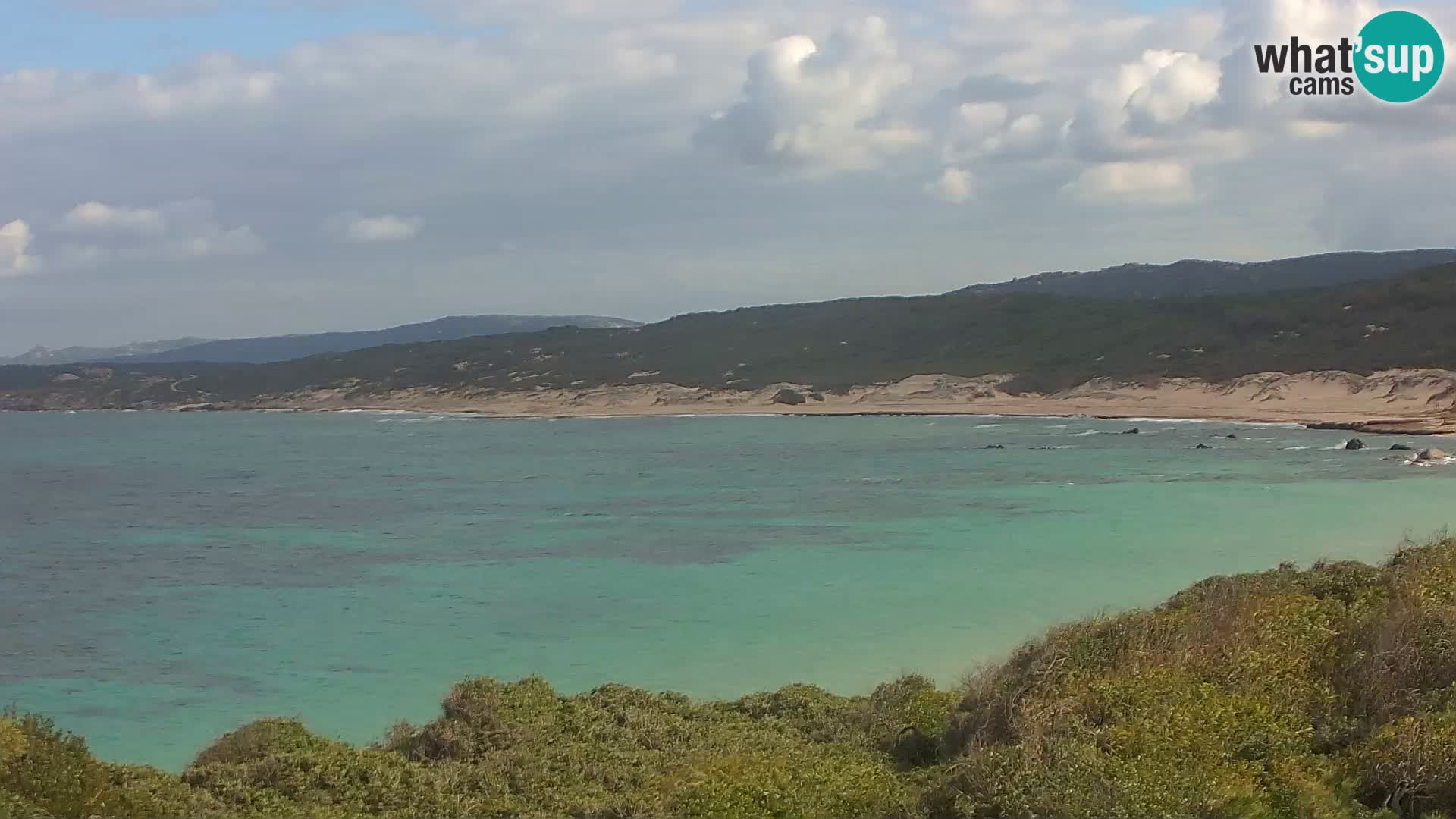 Webcam en vivo de Naracu Nieddu Beach – Aglientu – Cerdeña