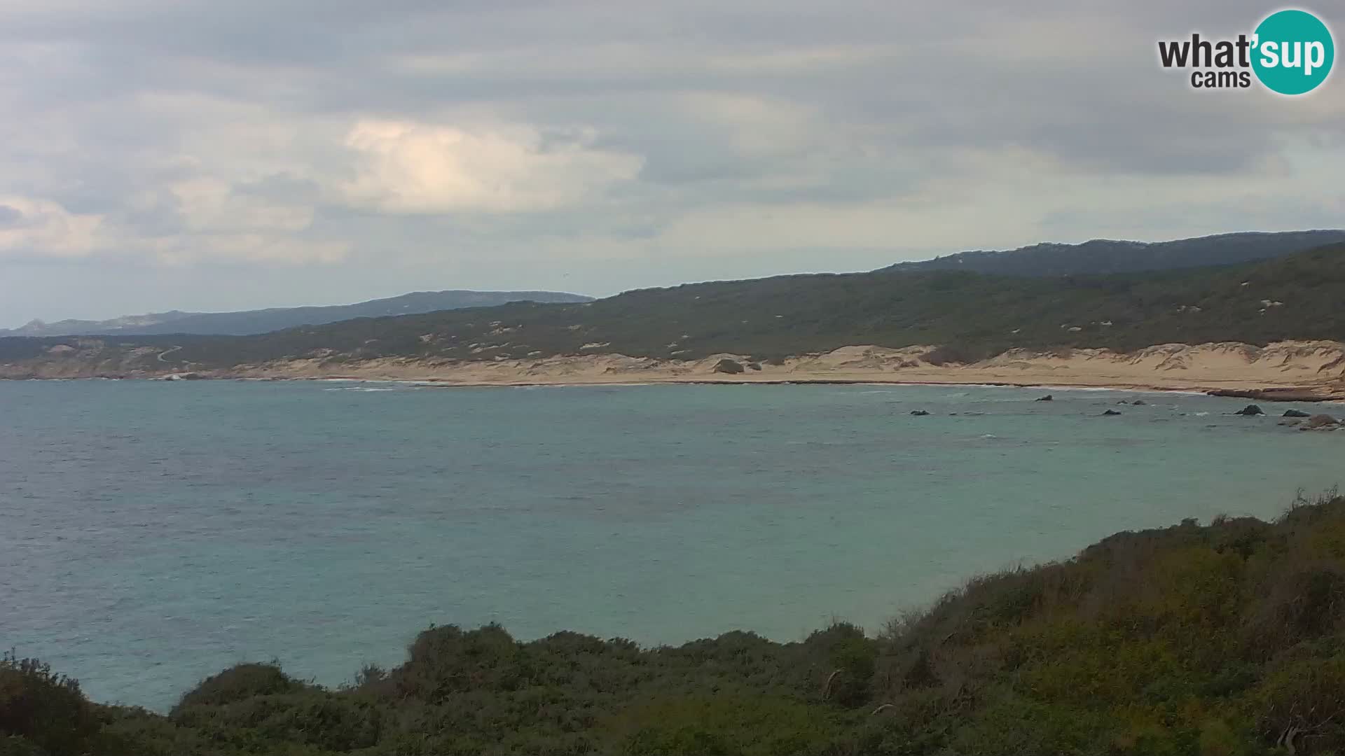 Webcam en direct de Naracu Nieddu Beach – Aglientu – Sardaigne