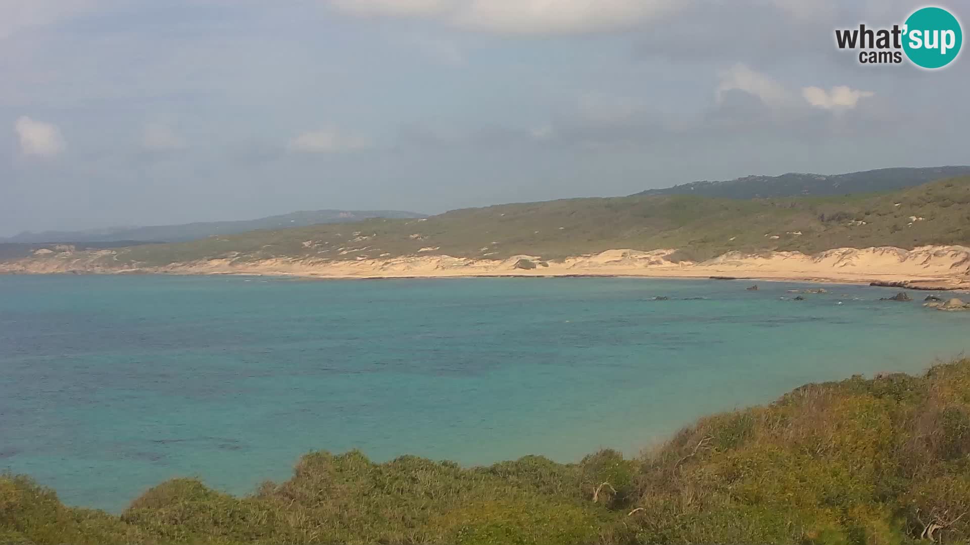 Naracu Nieddu Beach Live webcam – Aglientu – Sardinia