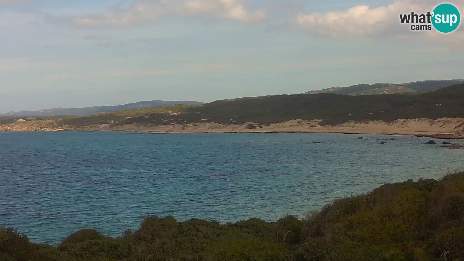 Webcam en vivo de Naracu Nieddu Beach – Aglientu – Cerdeña