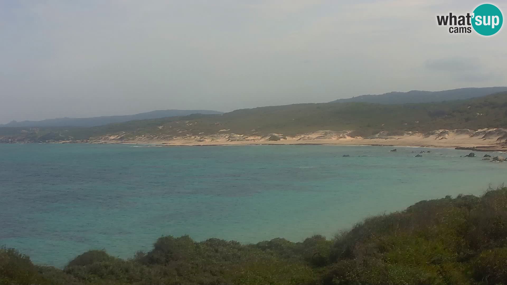 Naracu Nieddu Strand Live Webcam – Aglientu – Sardinien