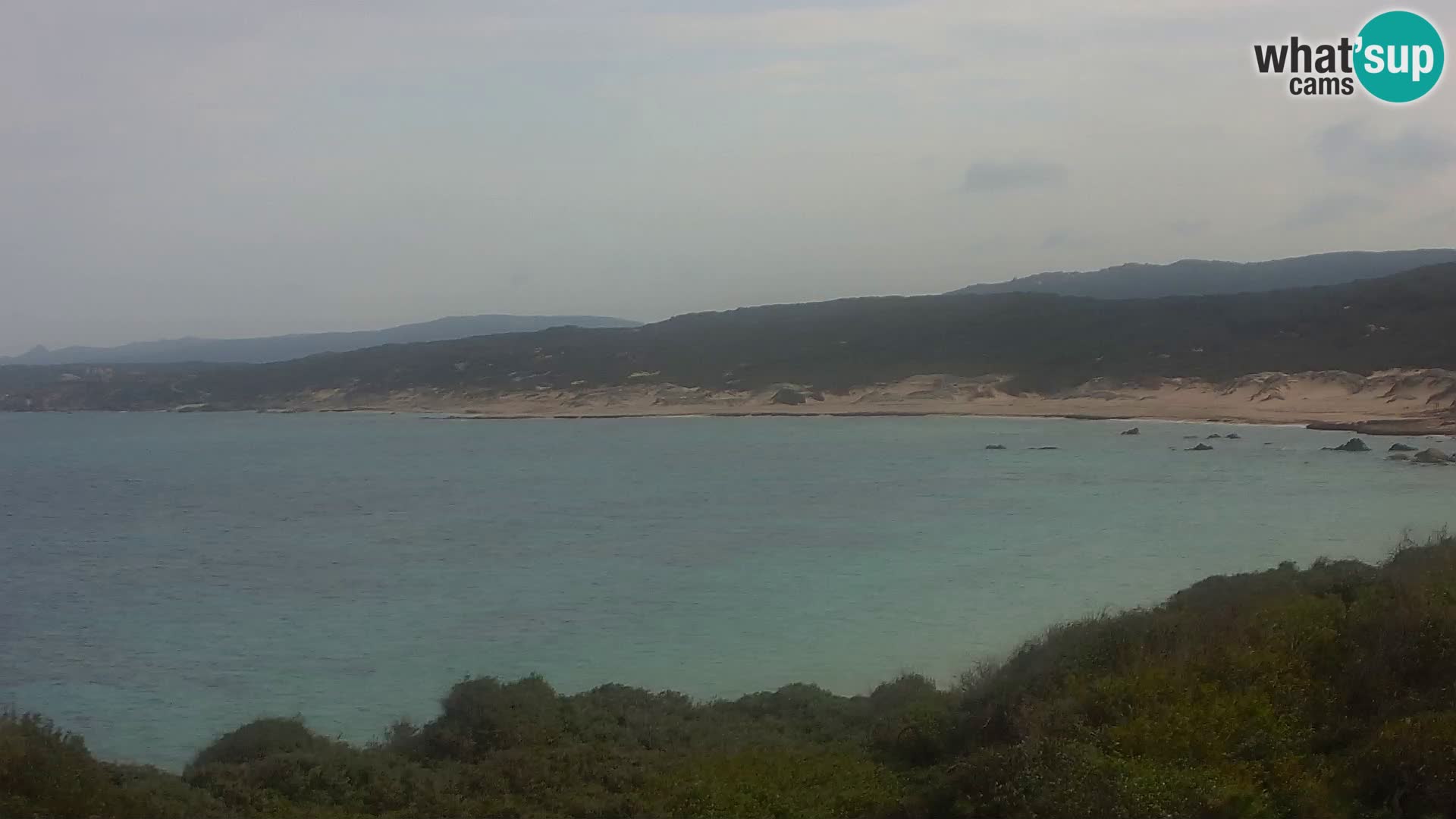 Webcam en direct de Naracu Nieddu Beach – Aglientu – Sardaigne