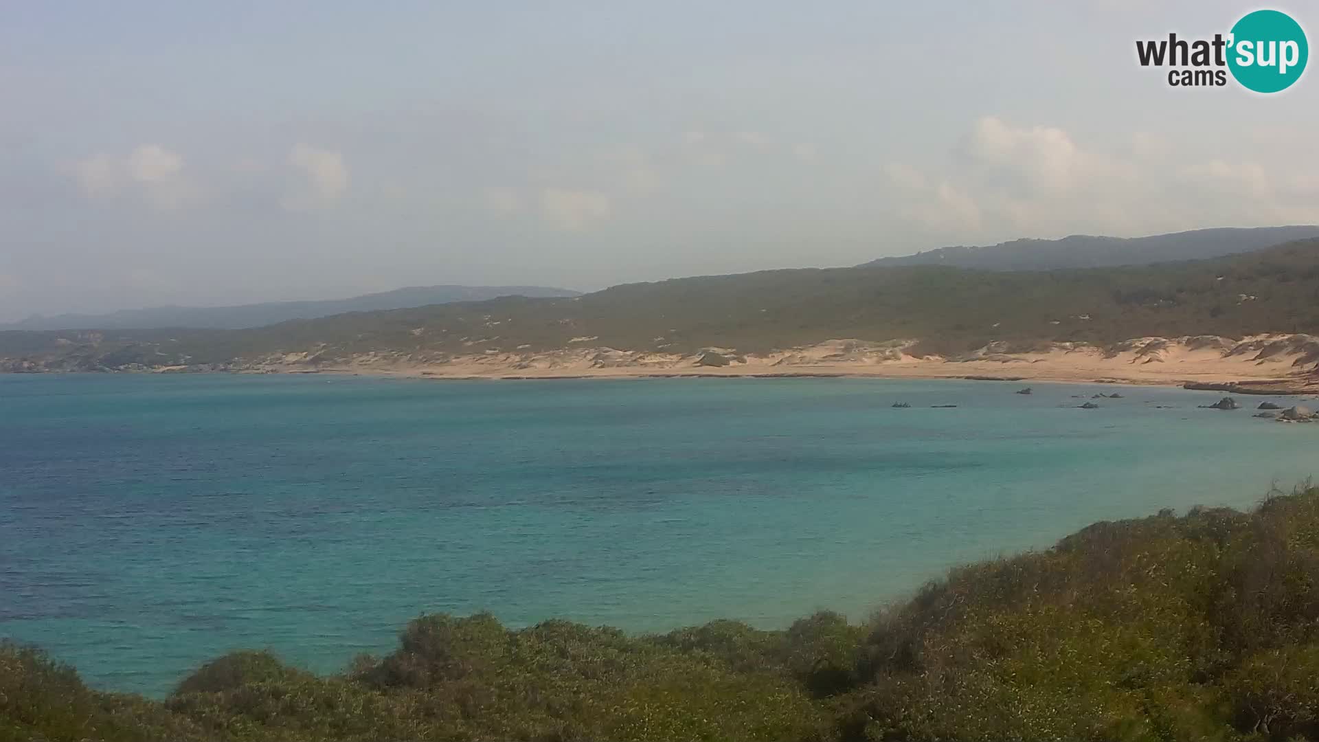 Webcam en direct de Naracu Nieddu Beach – Aglientu – Sardaigne