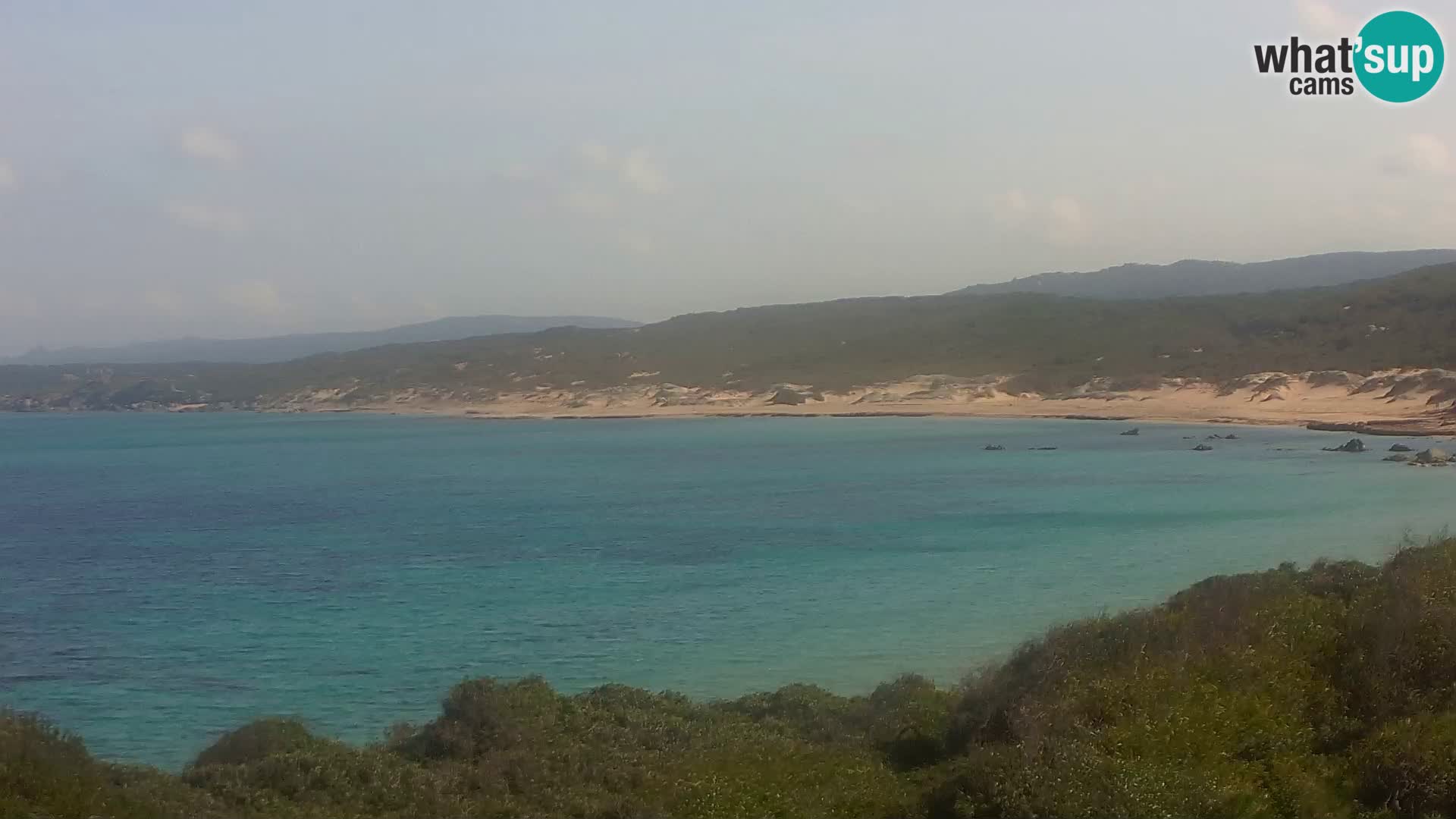 Naracu Nieddu Beach Live webcam – Aglientu – Sardinia