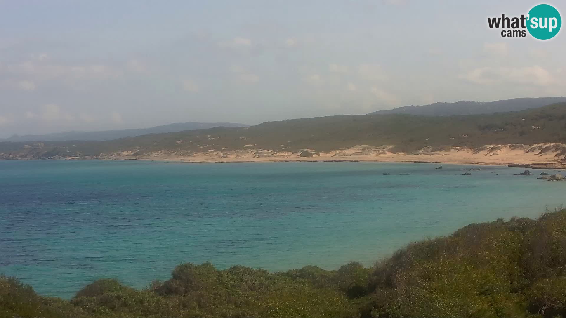 Webcam en vivo de Naracu Nieddu Beach – Aglientu – Cerdeña