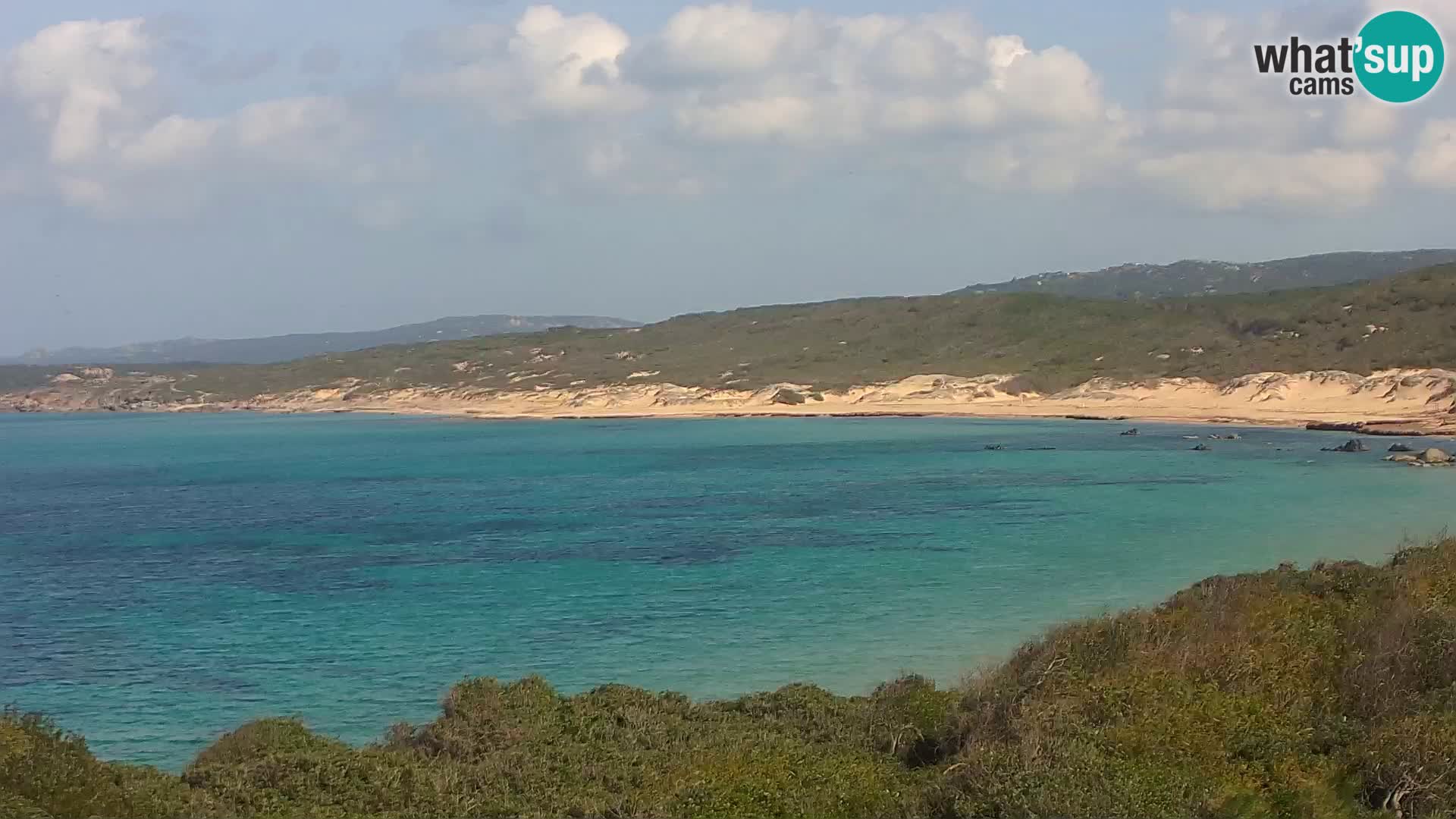 Naracu Nieddu Beach Live webcam – Aglientu – Sardinia