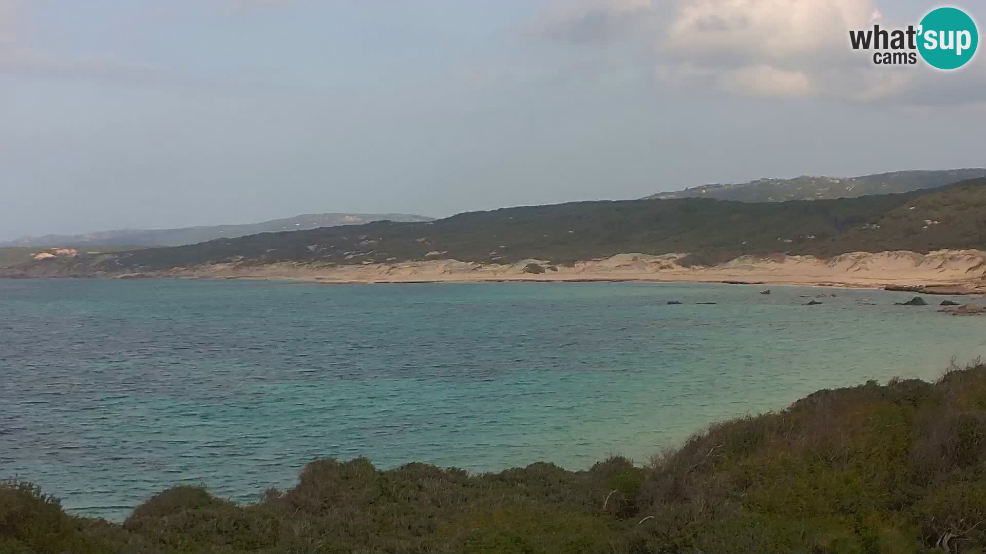 Spiaggia Naracu Nieddu Live webcam – Aglientu – Sardegna