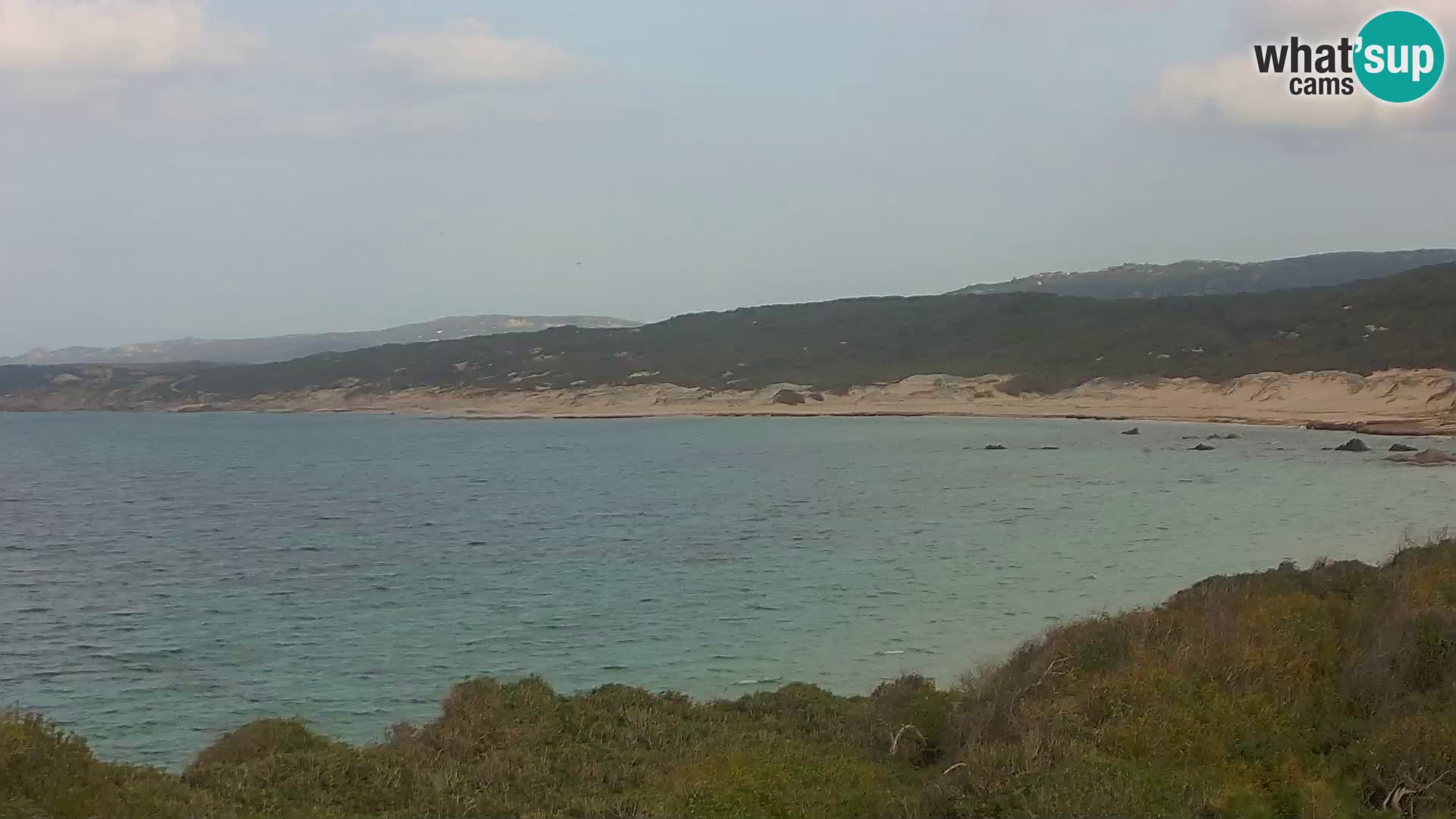 Webcam en direct de Naracu Nieddu Beach – Aglientu – Sardaigne